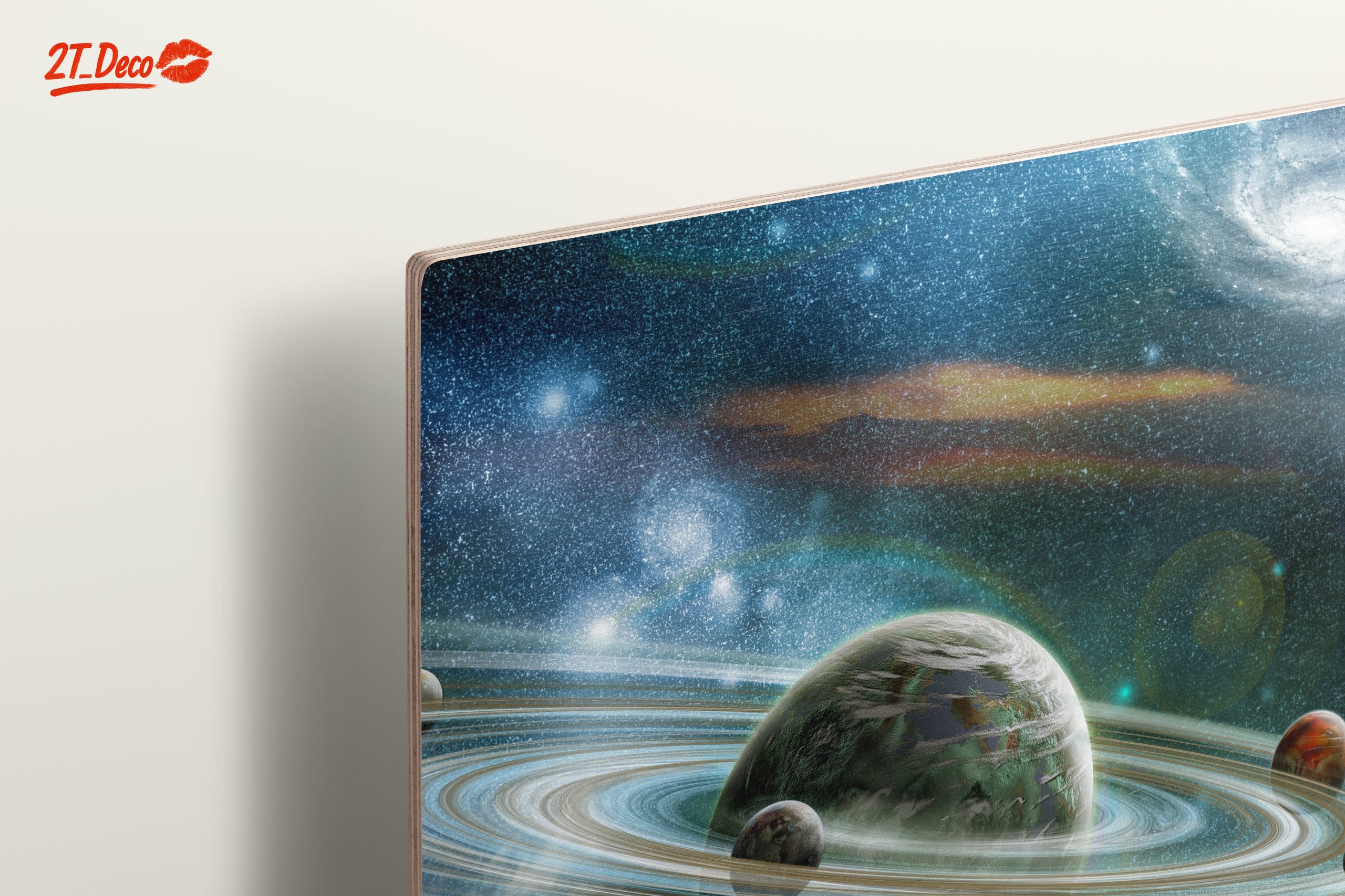 Cosmic Planets and Galaxies Artwork - Image 15