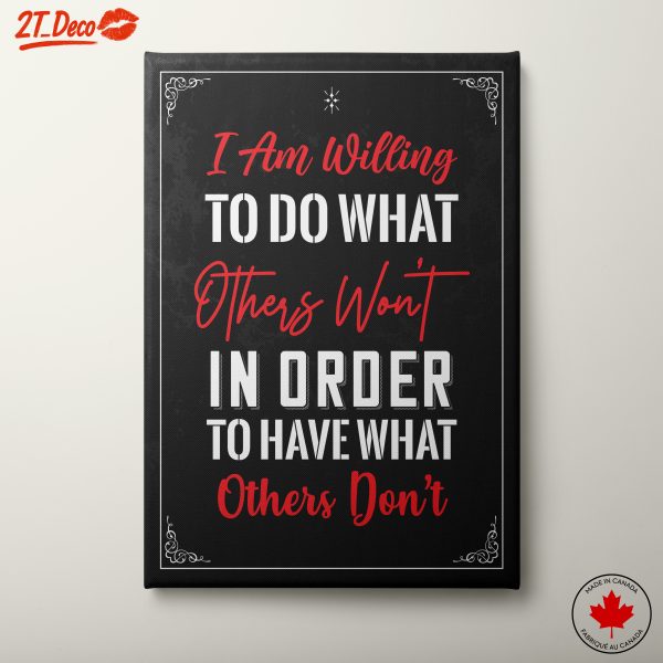 Motivational Quote Wall Art