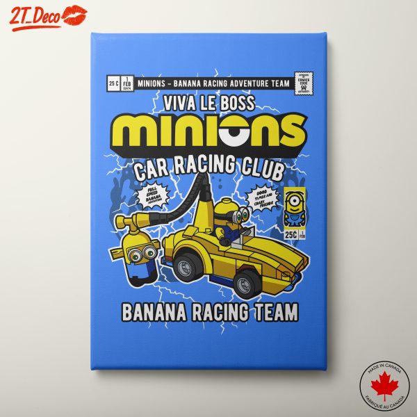 Minions Car Racing Adventure Art
