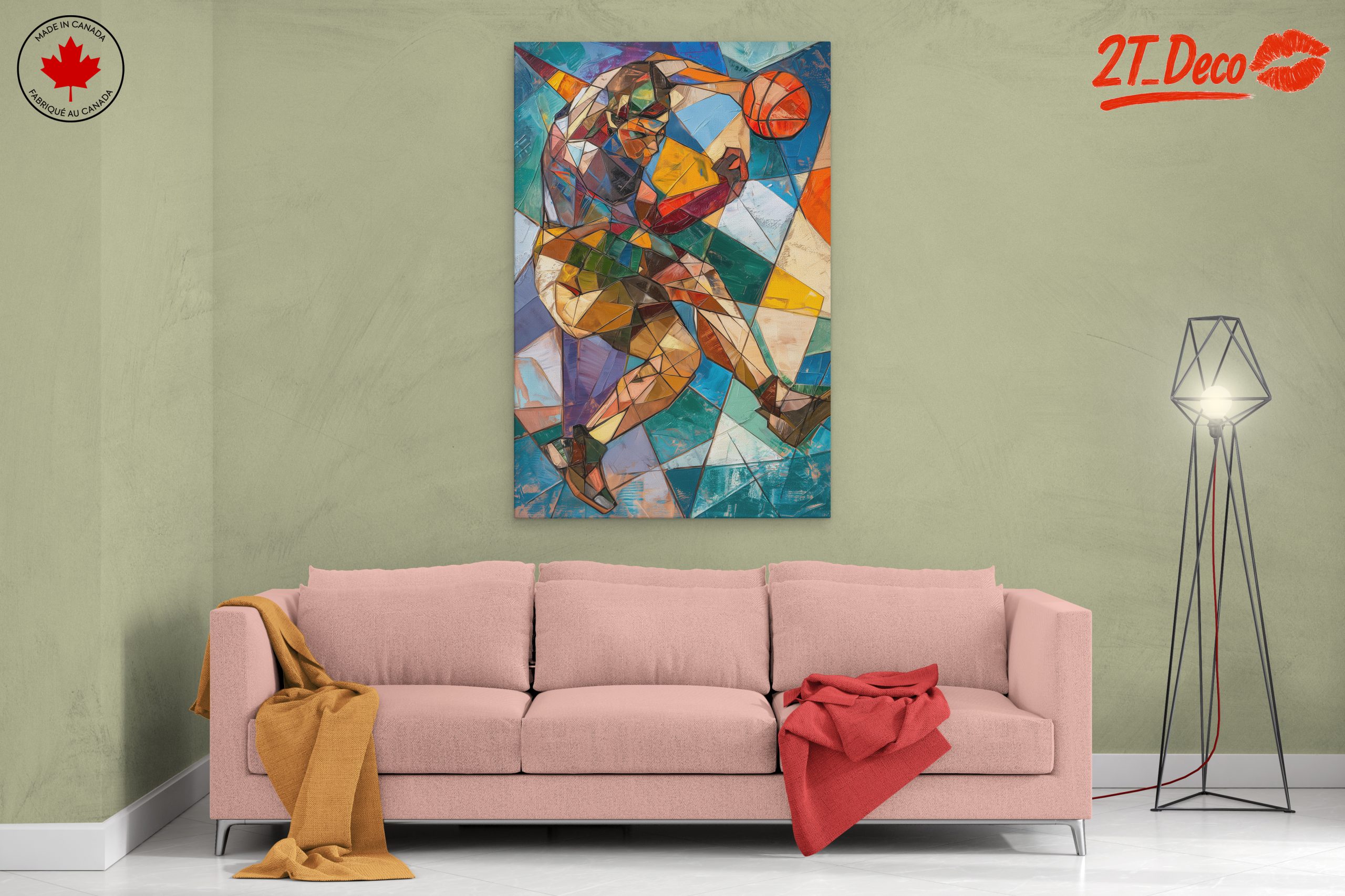 Dynamic Basketball Player Art - Image 2