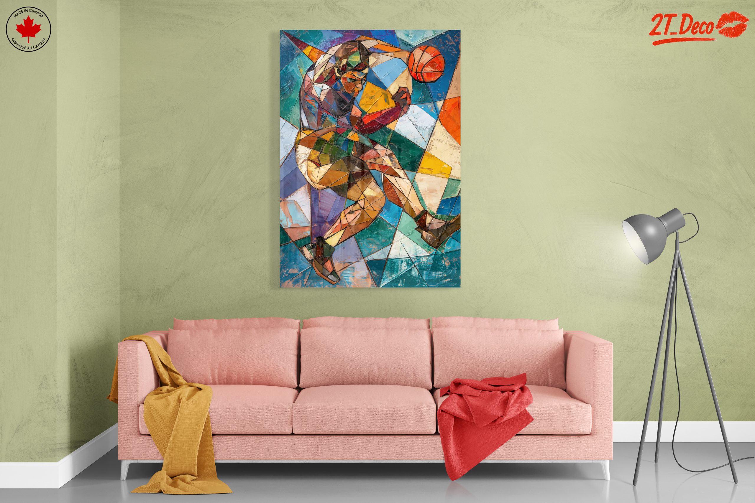 Dynamic Basketball Player Art - Image 7