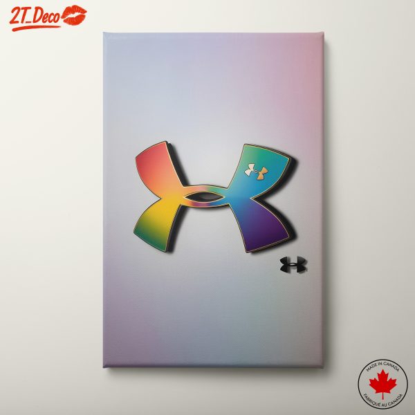 Colorful Under Armour Logo Art