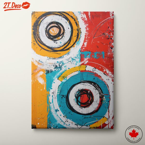 Colorful Abstract Circular Art