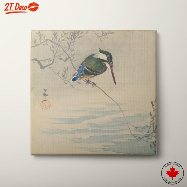 Elegant Bird Perched by Water