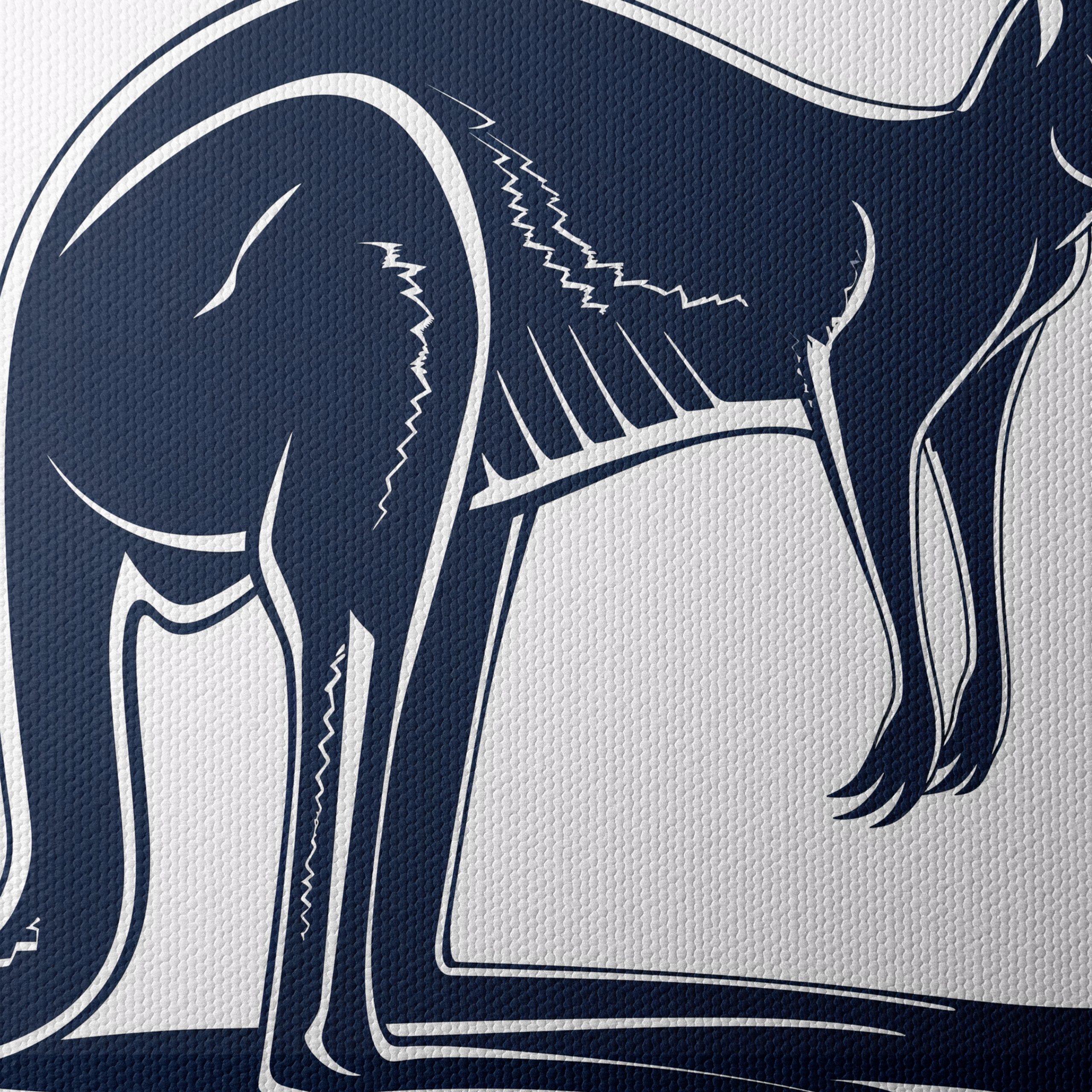 Stylized Kangaroo Illustration Art 2 - Image 4