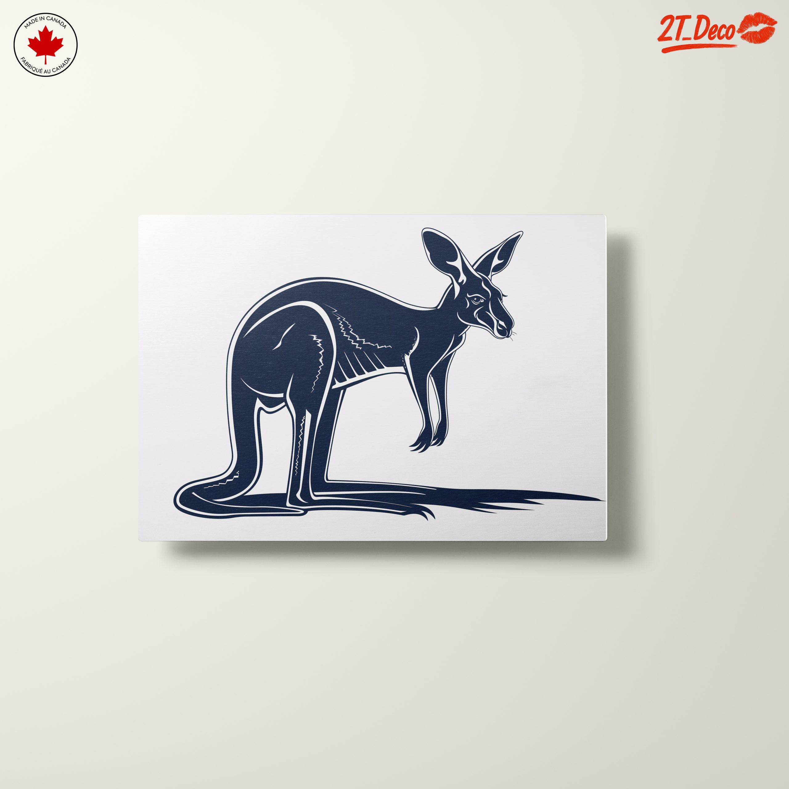 Stylized Kangaroo Illustration Art 2 - Image 10