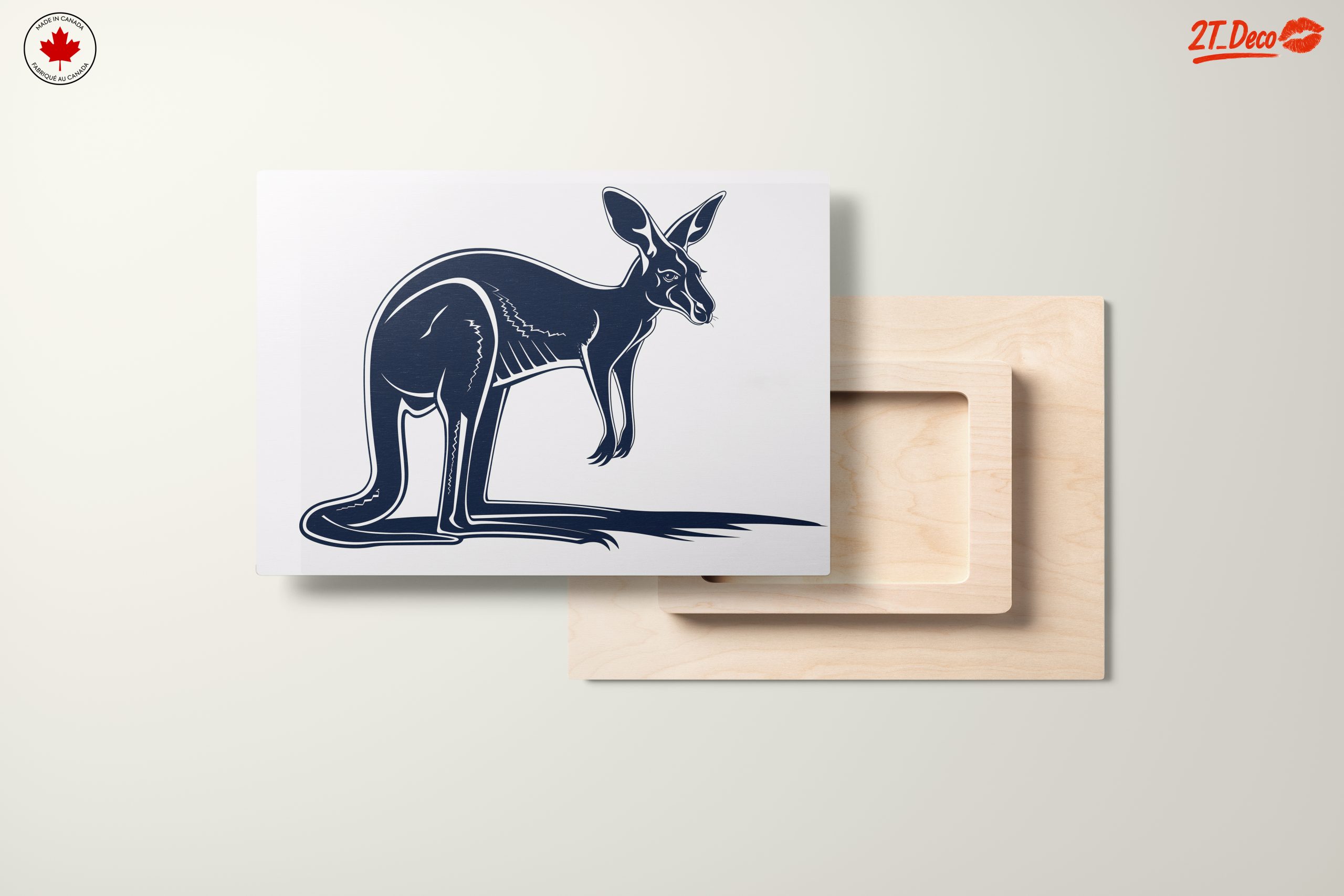 Stylized Kangaroo Illustration Art 2 - Image 11