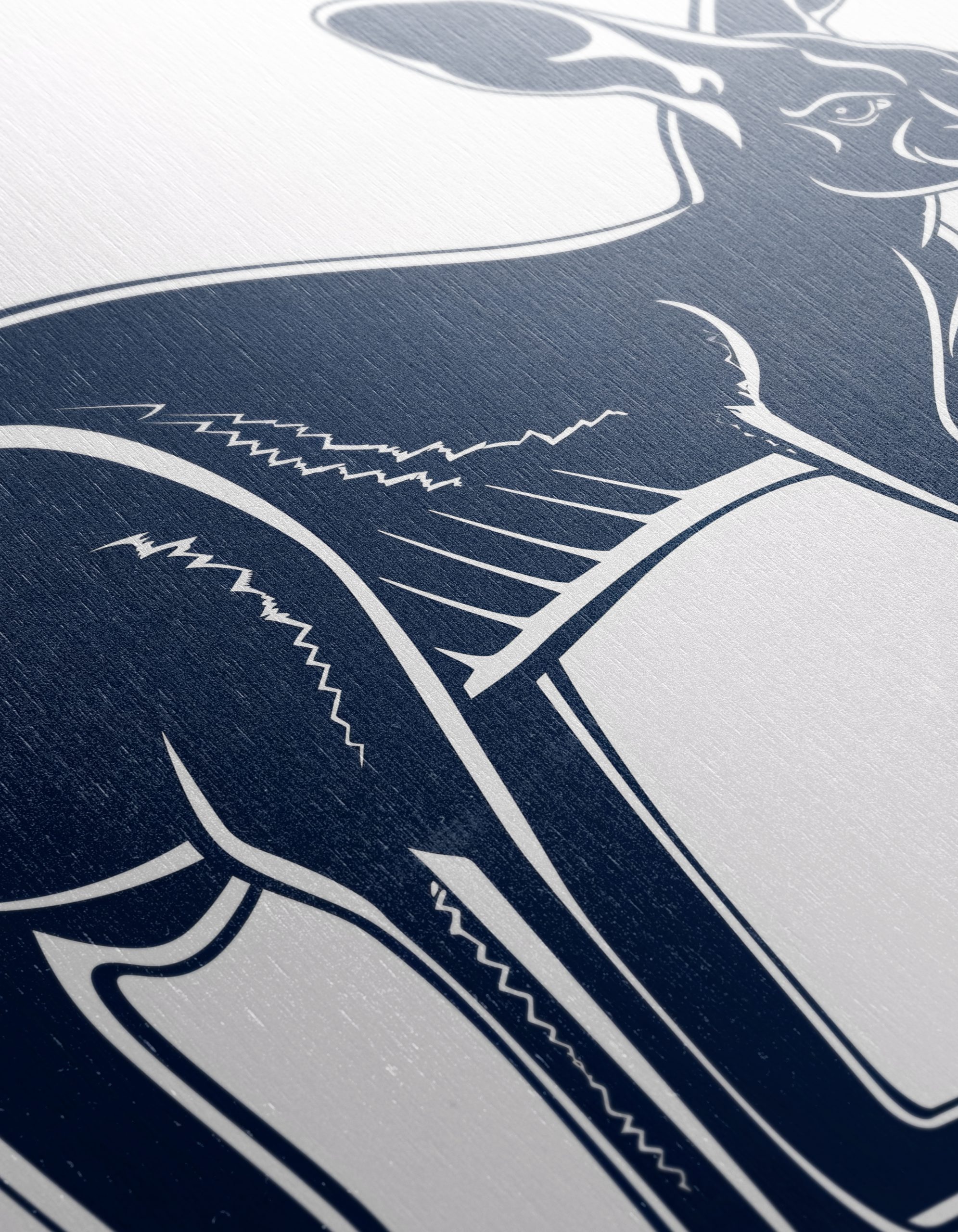 Stylized Kangaroo Illustration Art 2 - Image 12