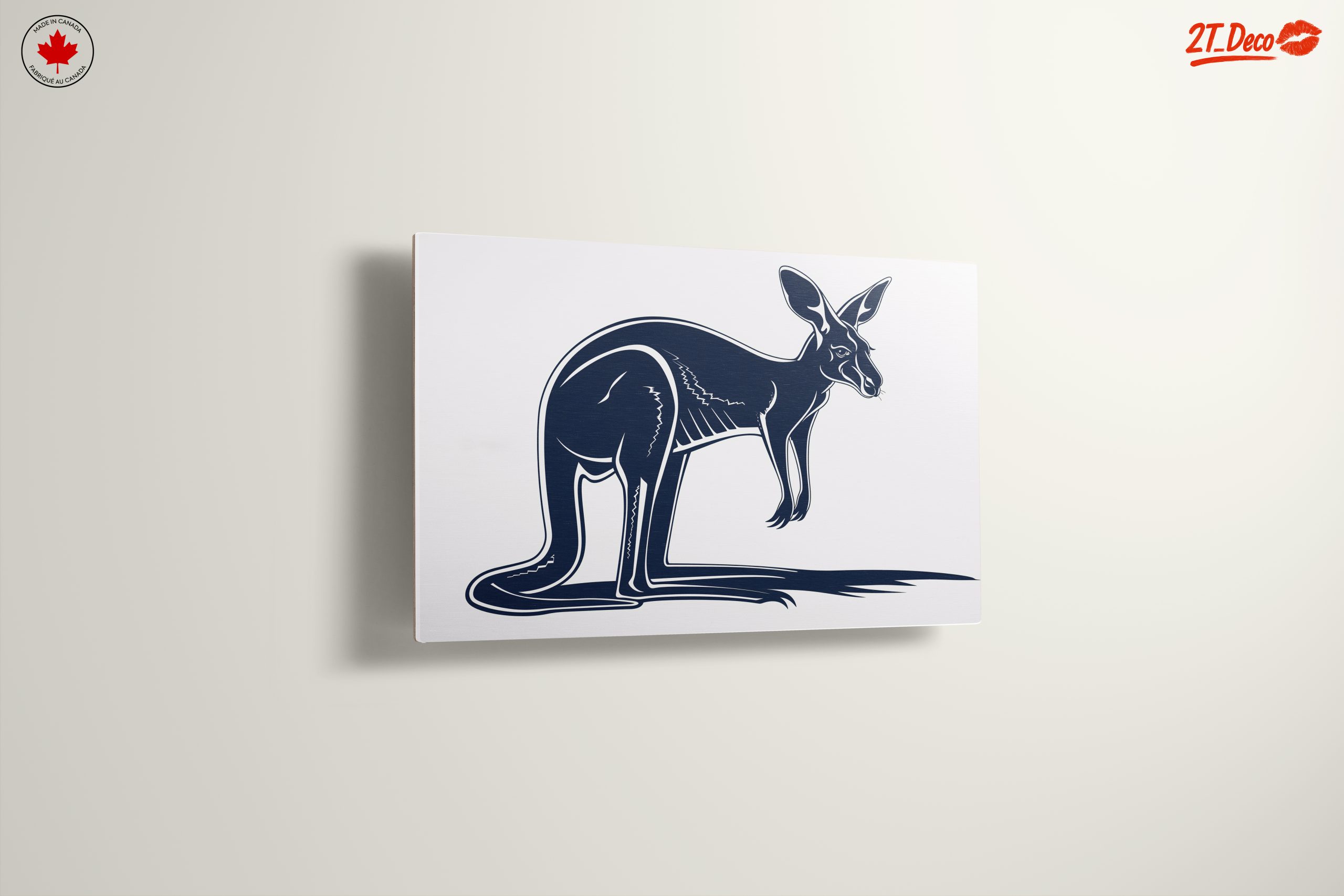 Stylized Kangaroo Illustration Art 2 - Image 13