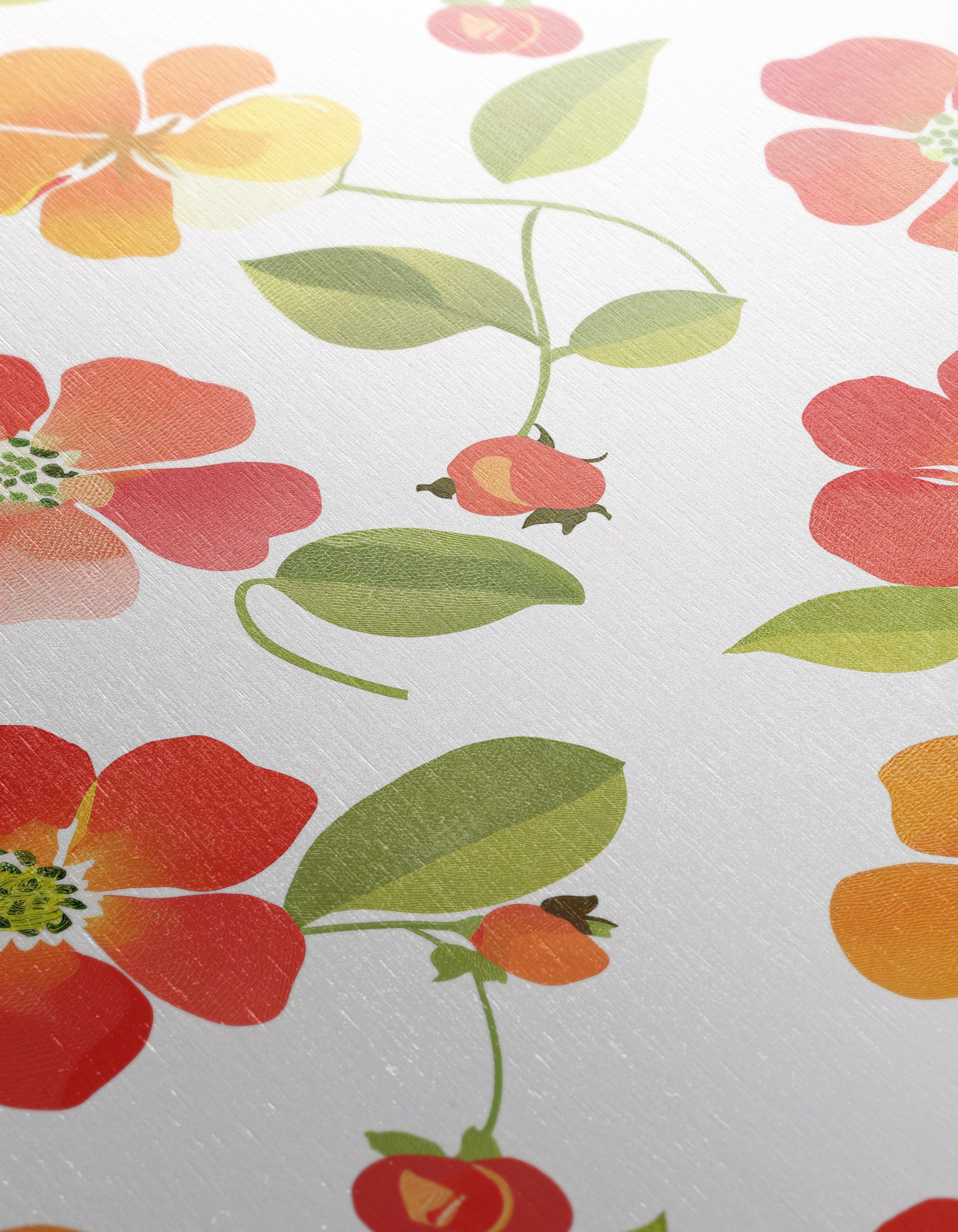 Colorful Floral Pattern Wall Art - Image 12