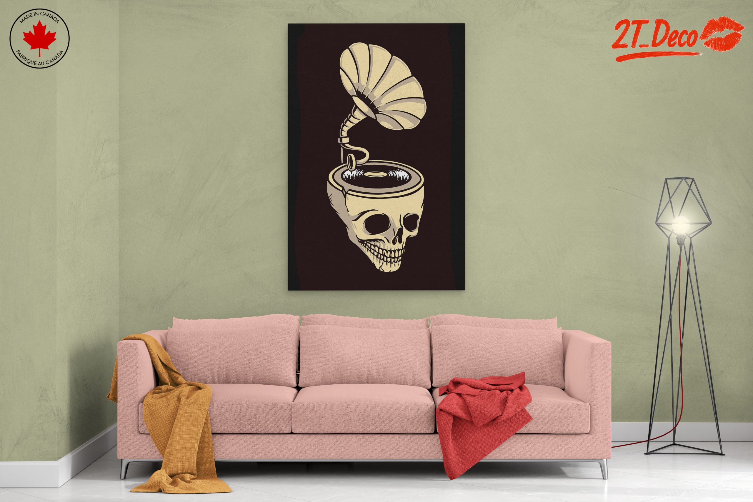 Skull Music Art for Music Lovers - Image 2