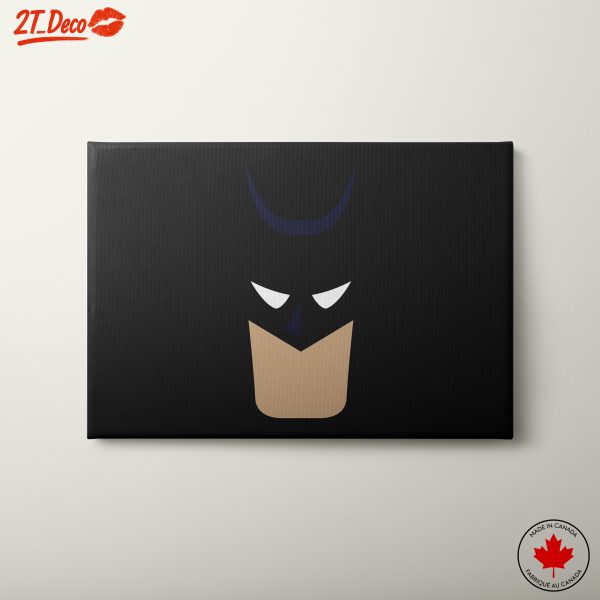 Batman Minimalist Art for DC Comics Fans