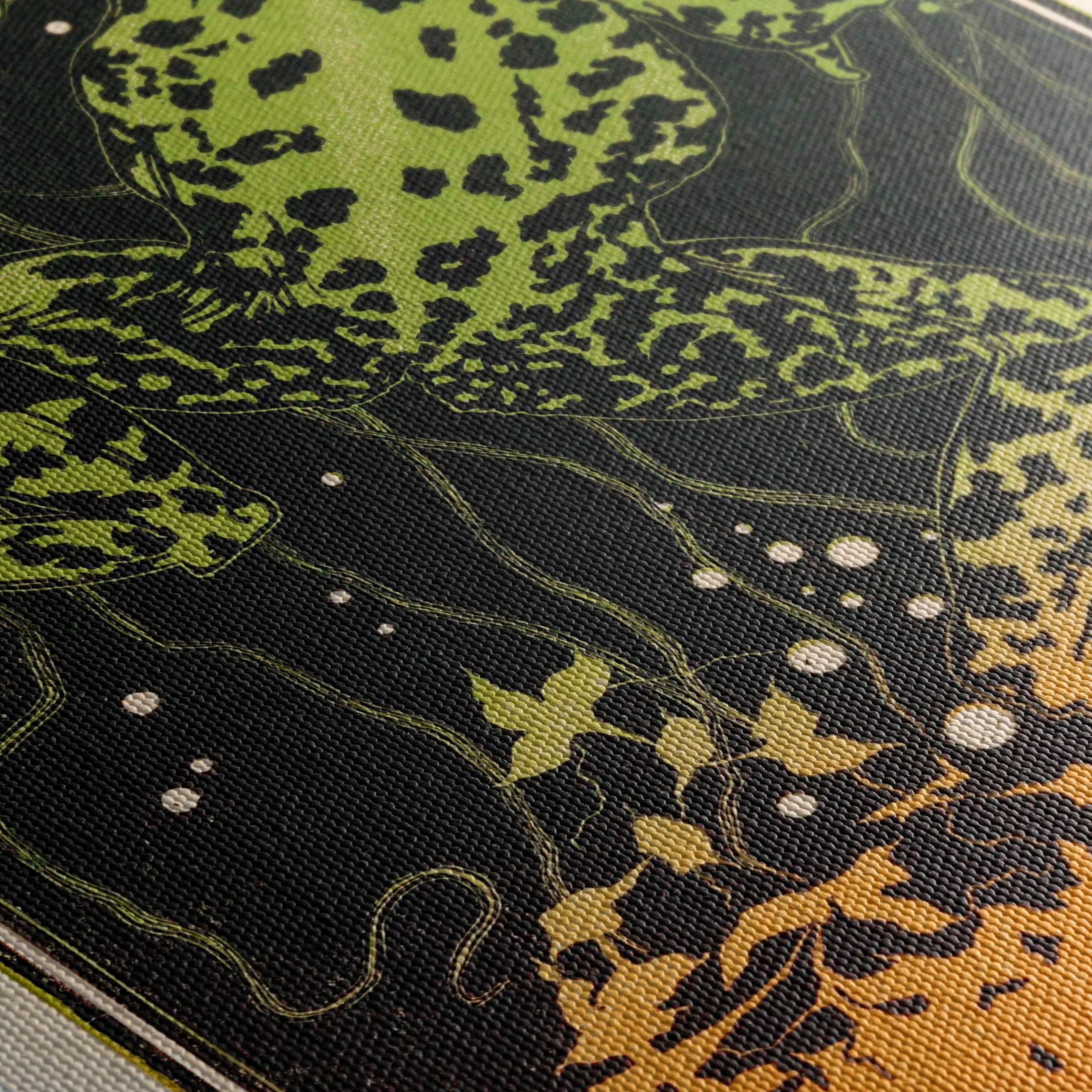 Vibrant Frog Illustration in Nature - Image 5