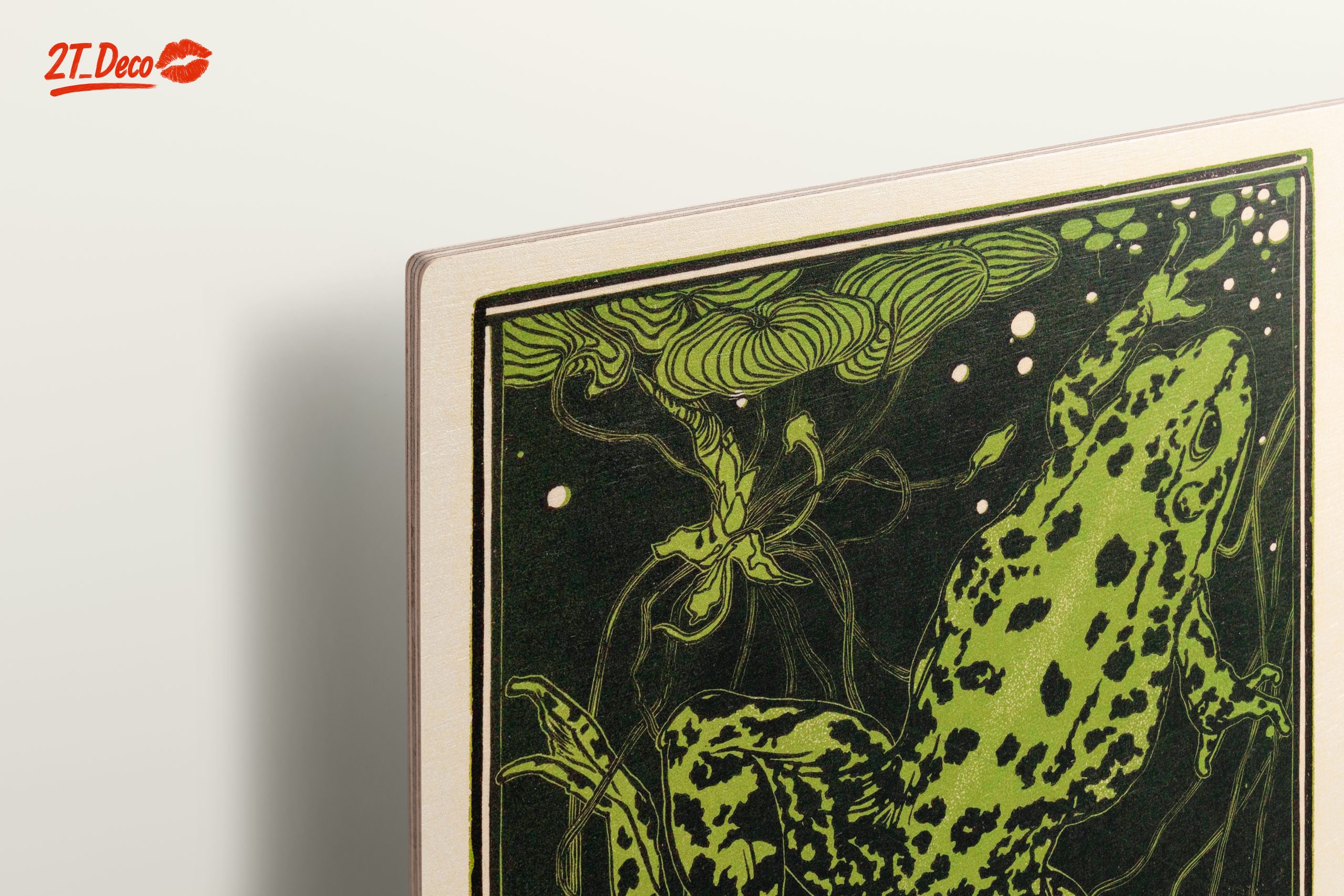 Vibrant Frog Illustration in Nature - Image 15