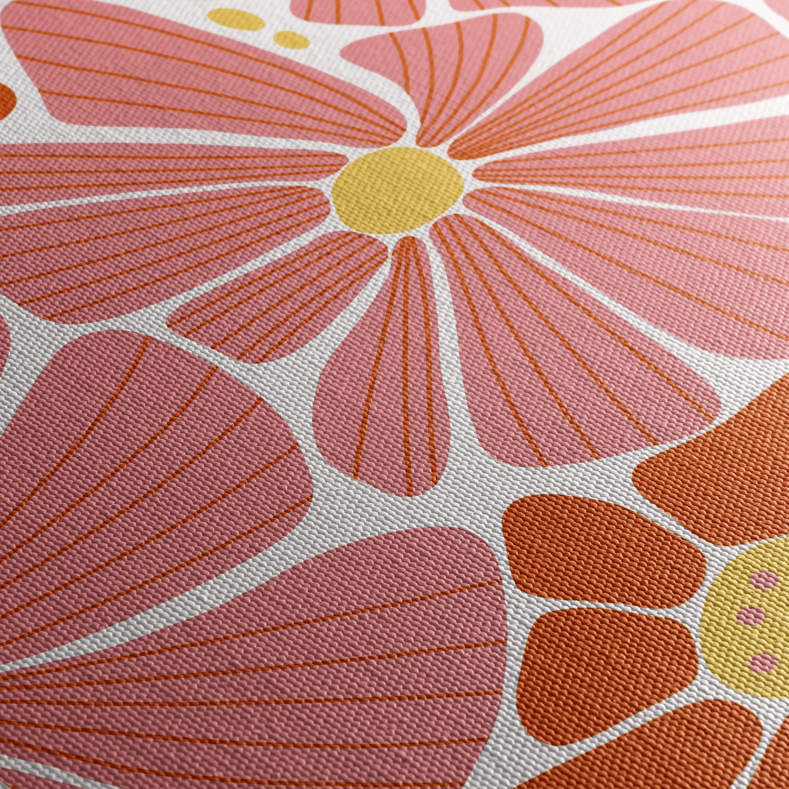 Vibrant Floral Pattern Art - Image 5