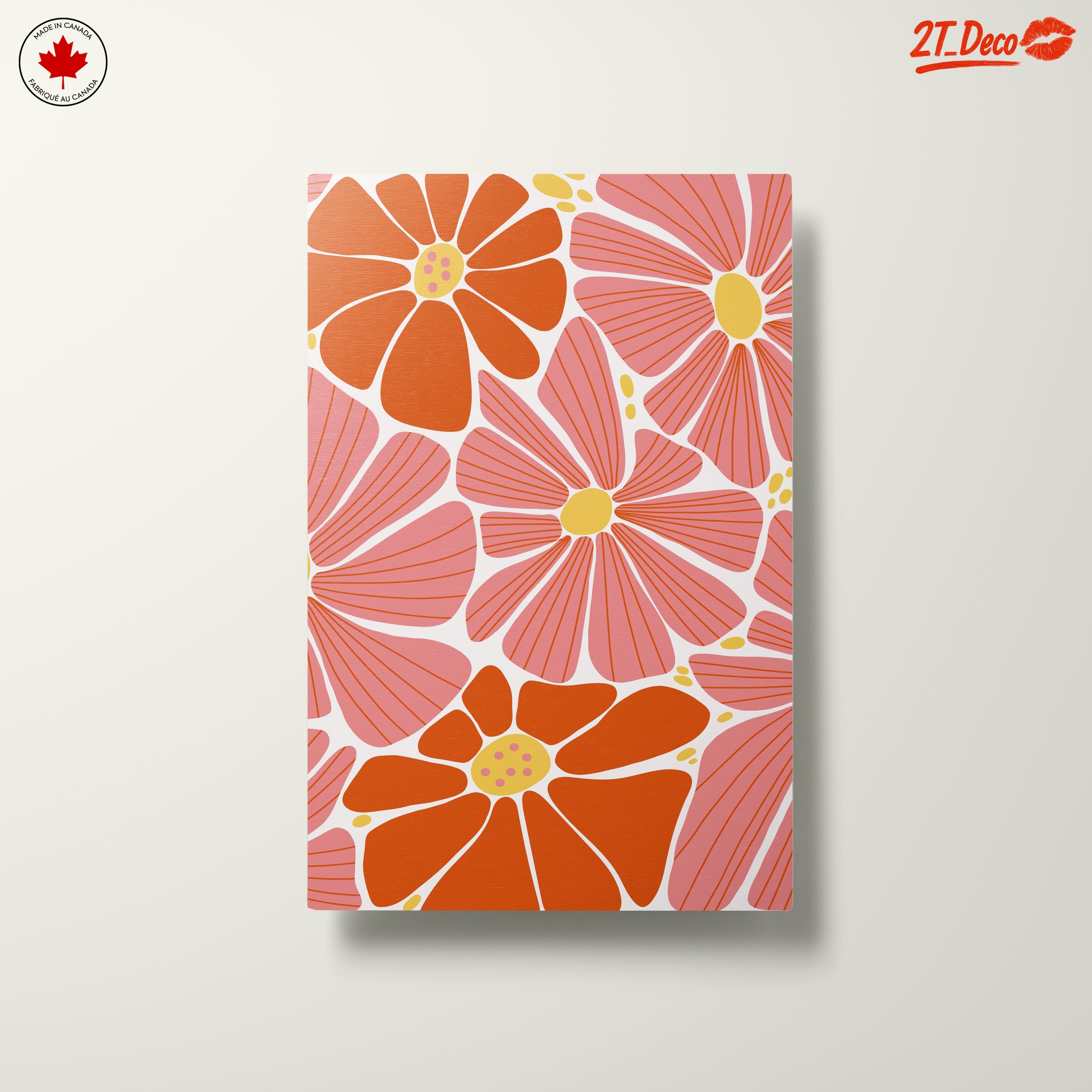 Vibrant Floral Pattern Art - Image 10