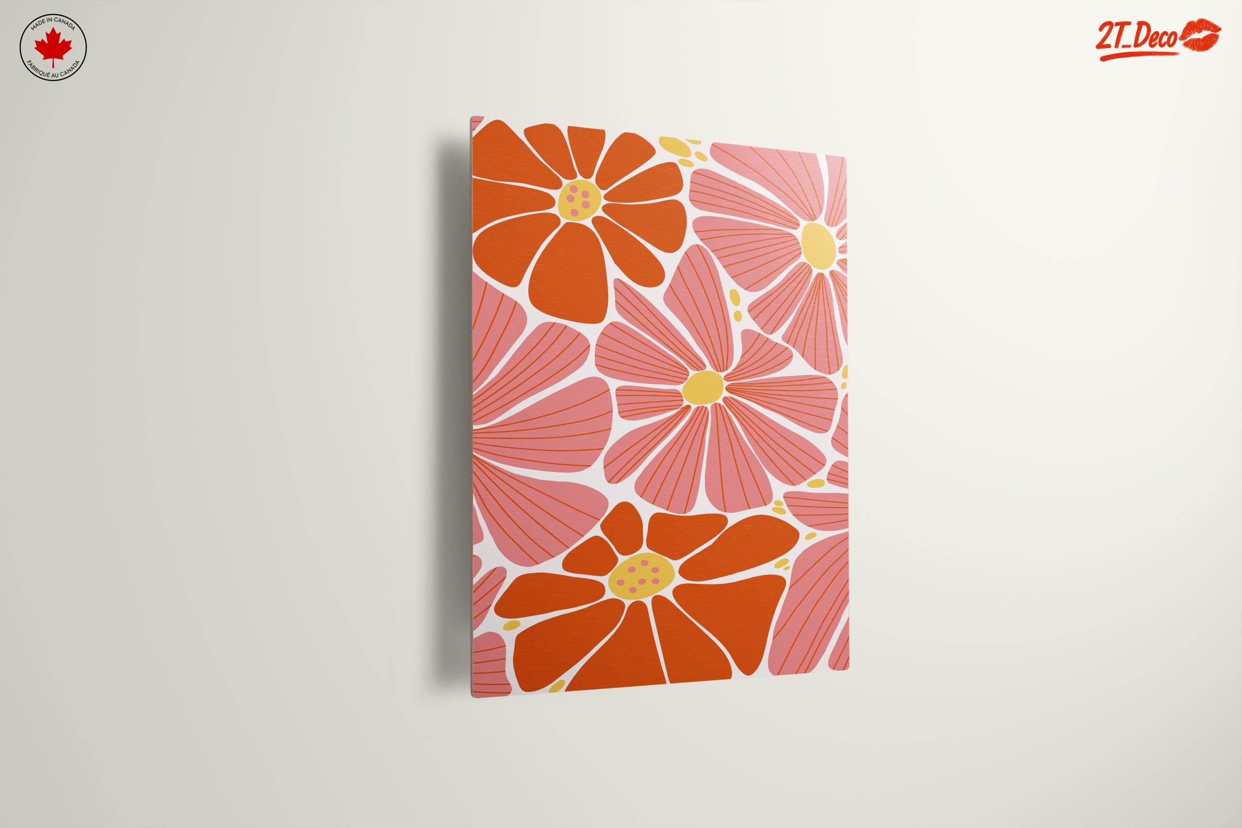 Vibrant Floral Pattern Art - Image 13