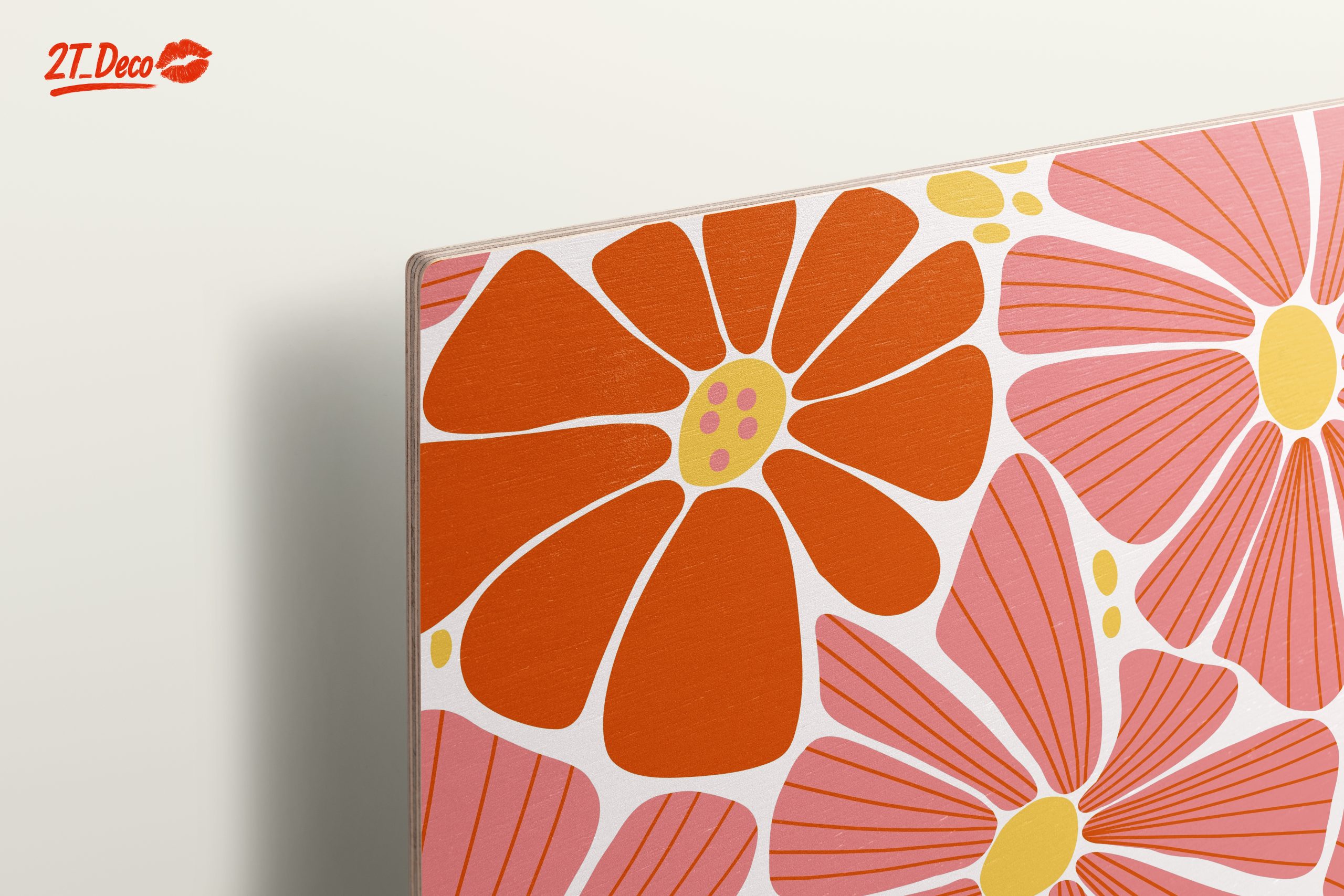 Vibrant Floral Pattern Art - Image 15