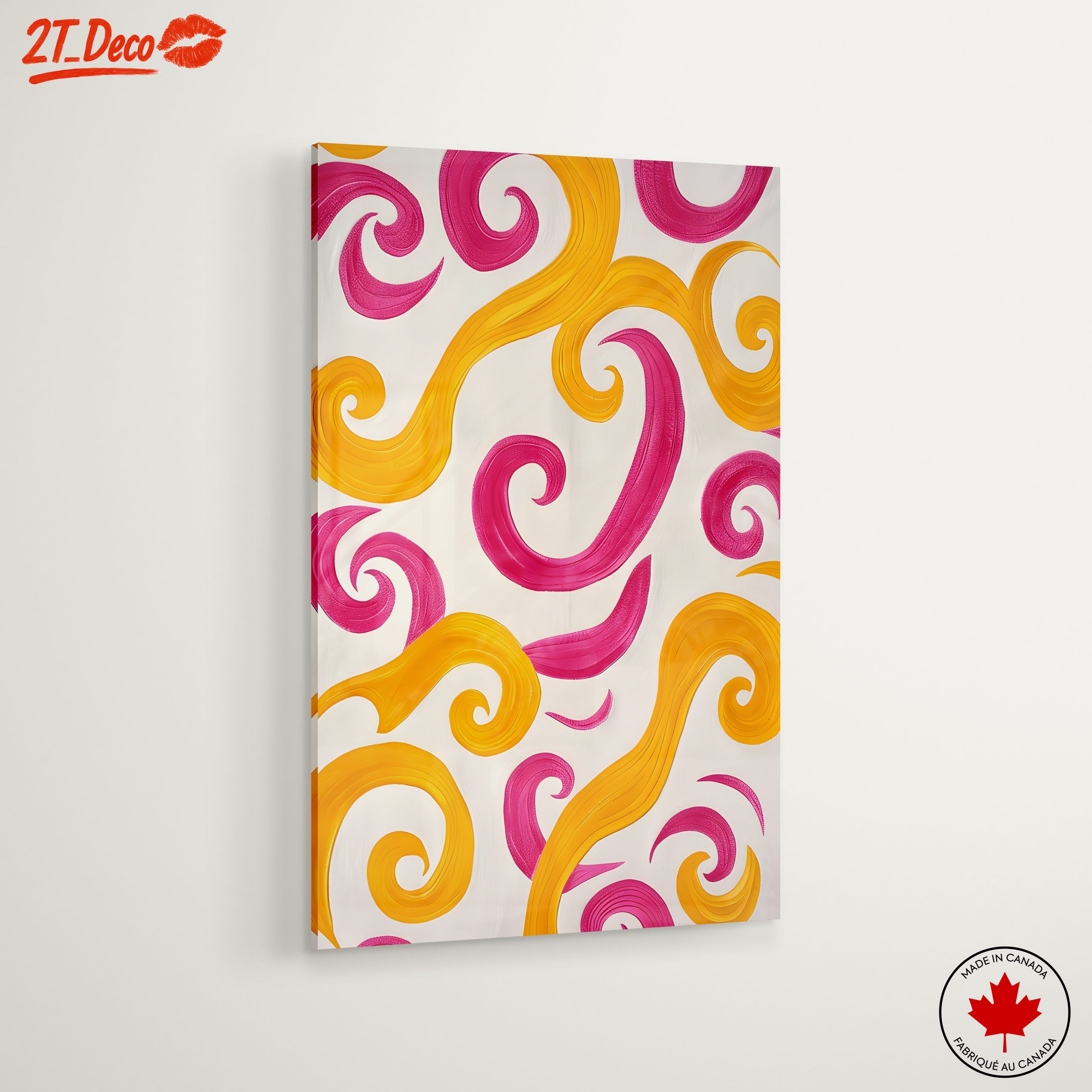 Colorful Abstract Swirl Art - Image 6