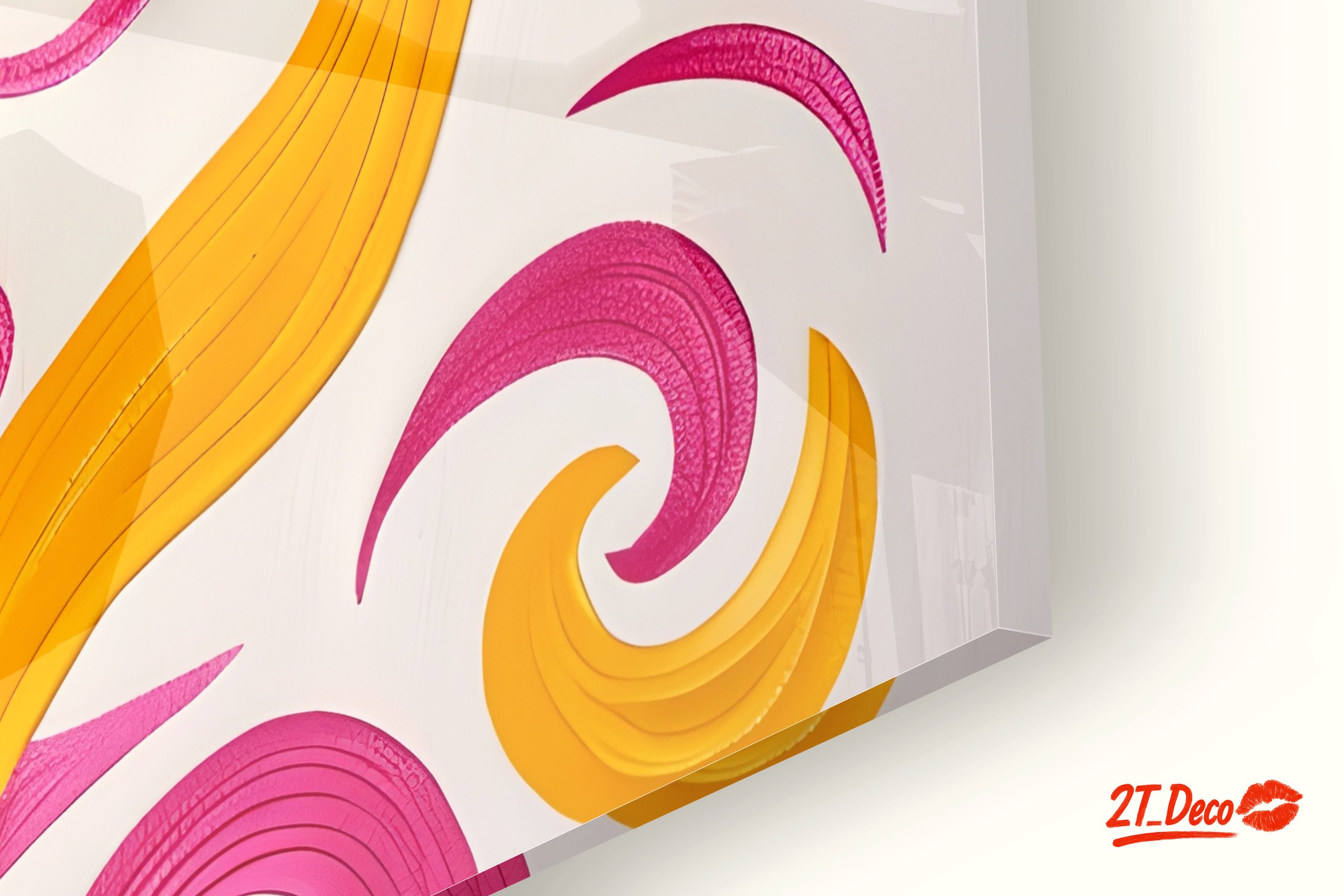 Colorful Abstract Swirl Art - Image 9