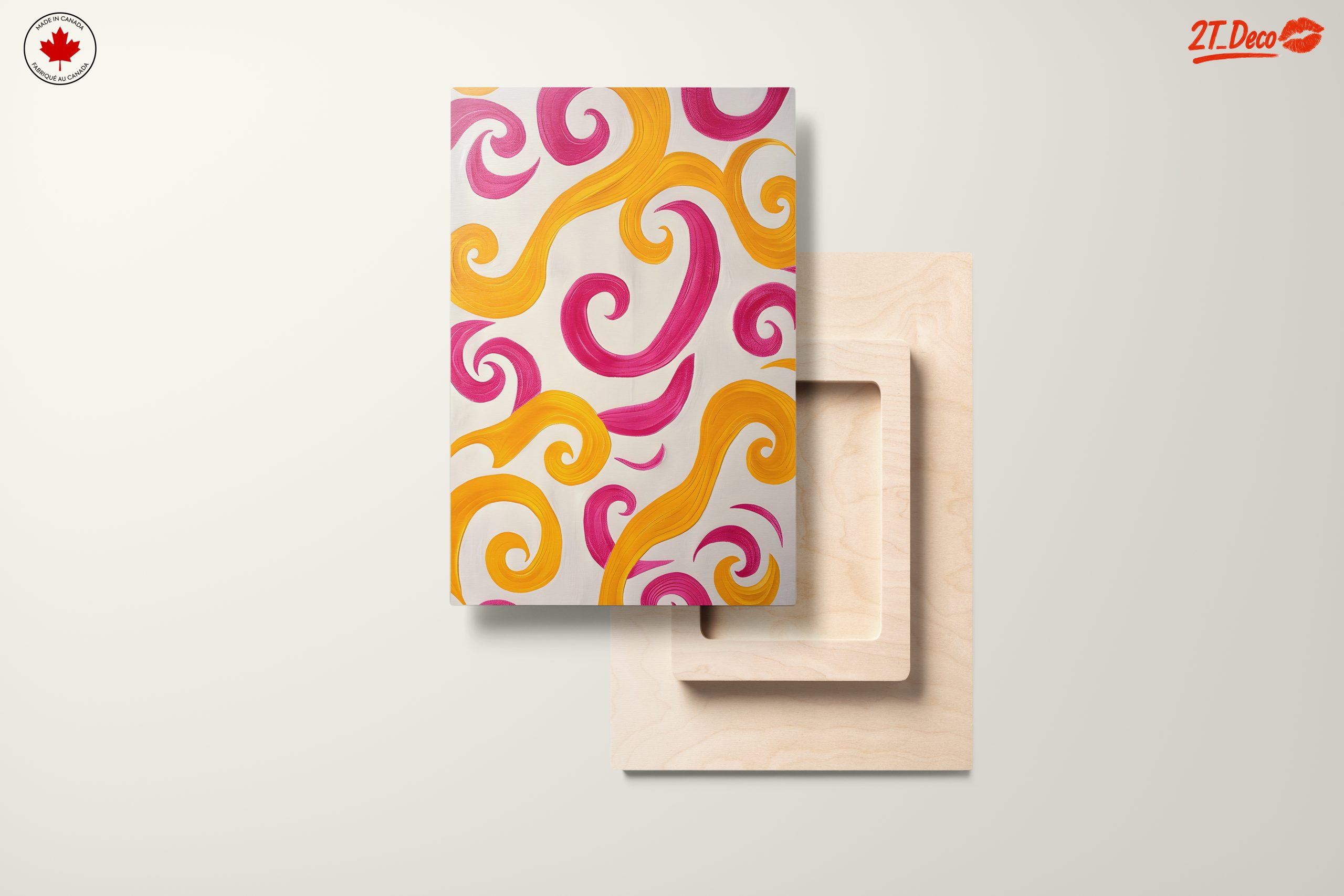Colorful Abstract Swirl Art - Image 11