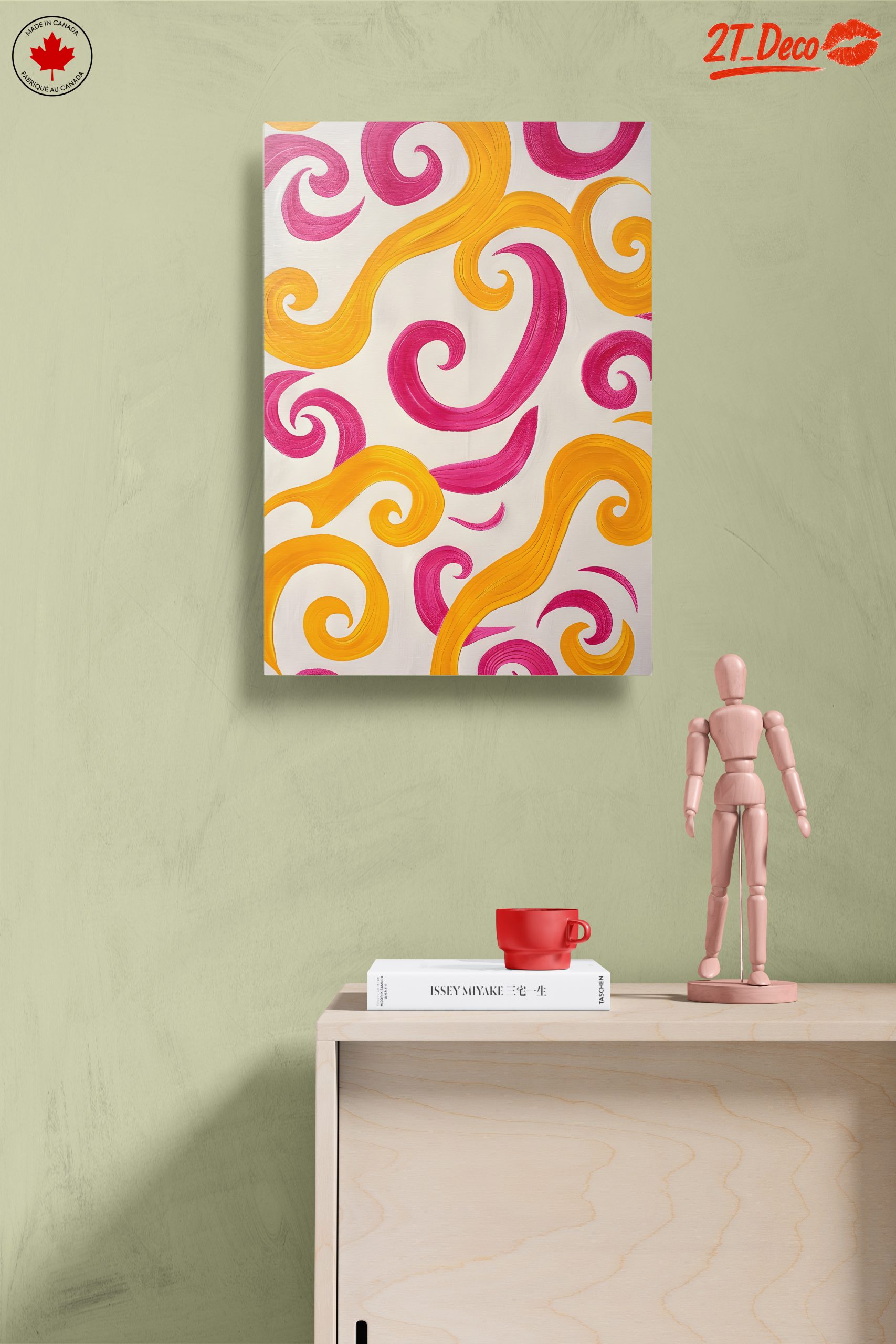 Colorful Abstract Swirl Art - Image 14
