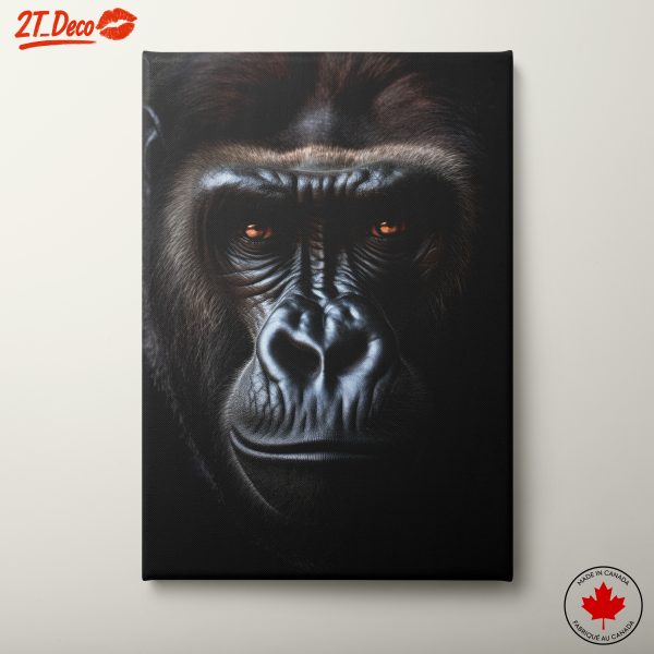 Detailed Gorillas Wall Art