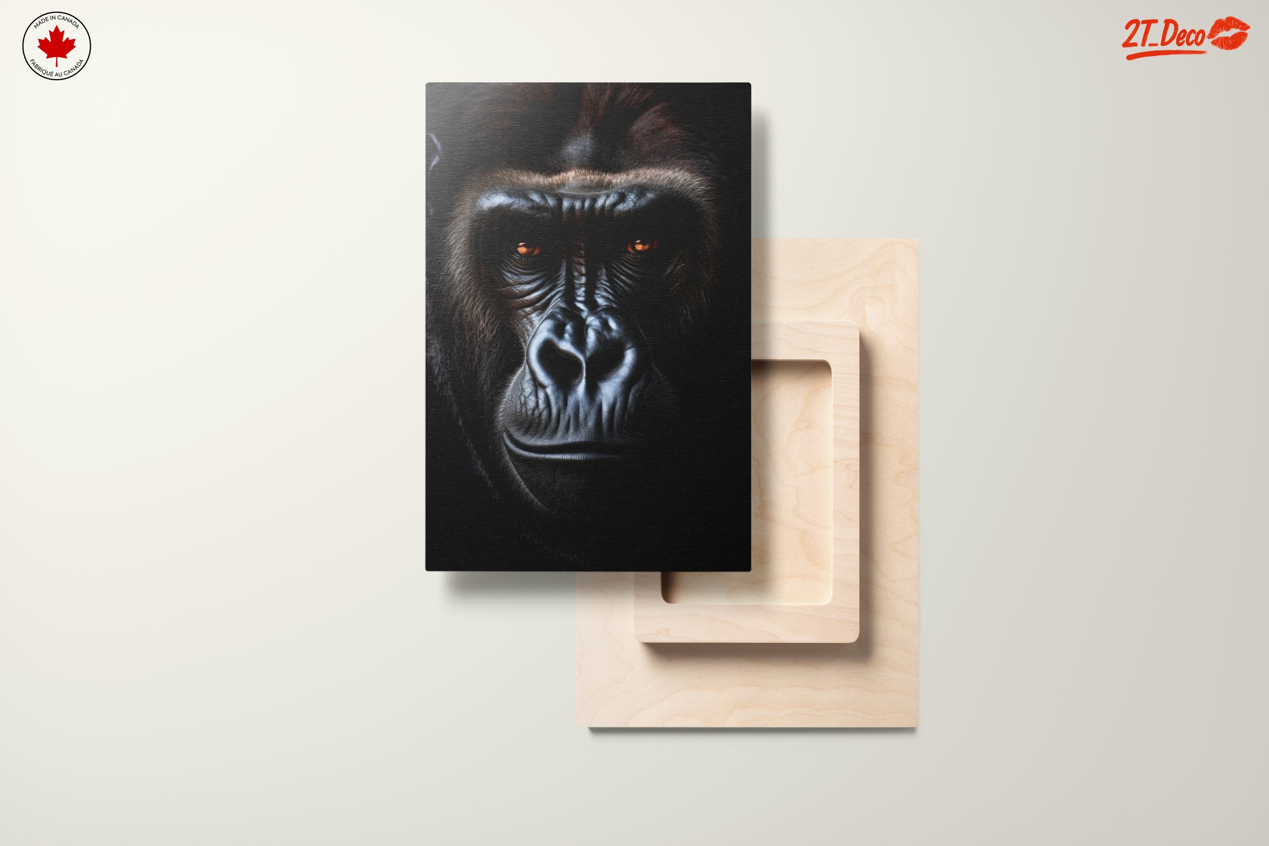 Detailed Gorillas Wall Art - Image 11