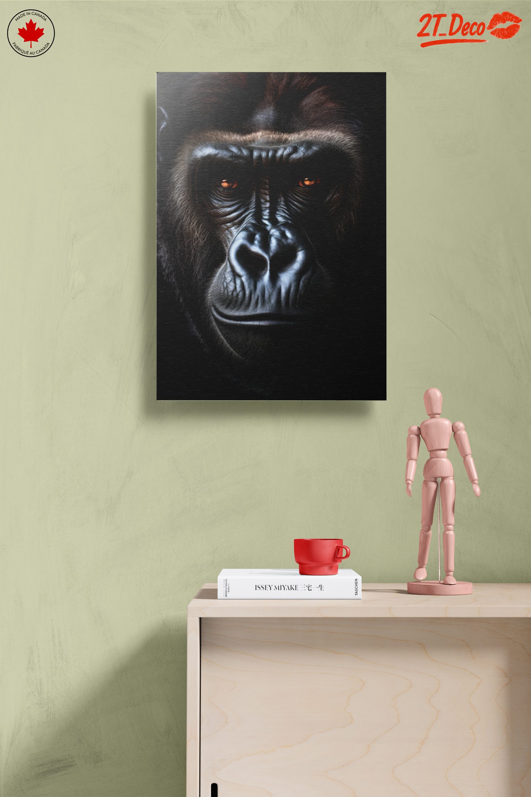 Detailed Gorillas Wall Art - Image 14