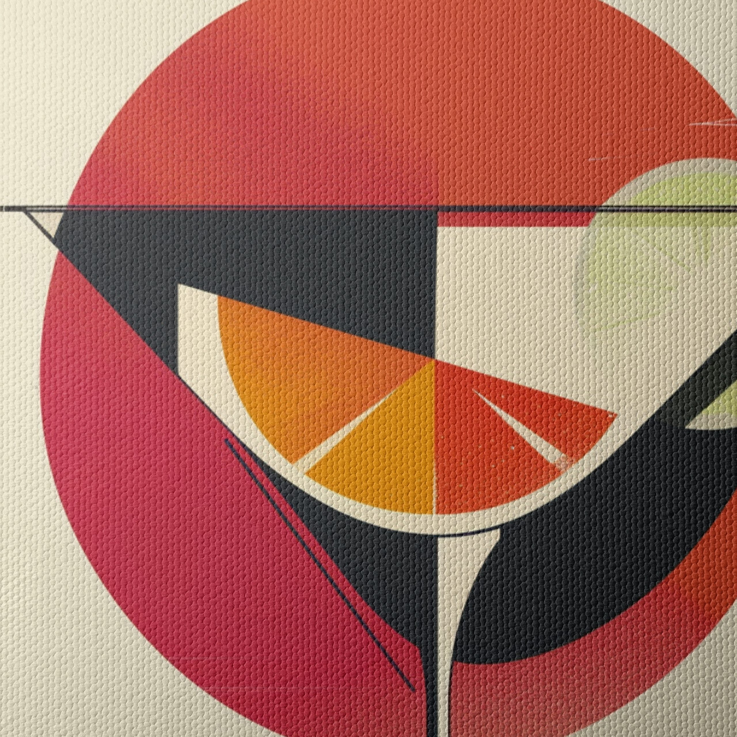 Stylized Margarita Cocktail Artwork - Image 4