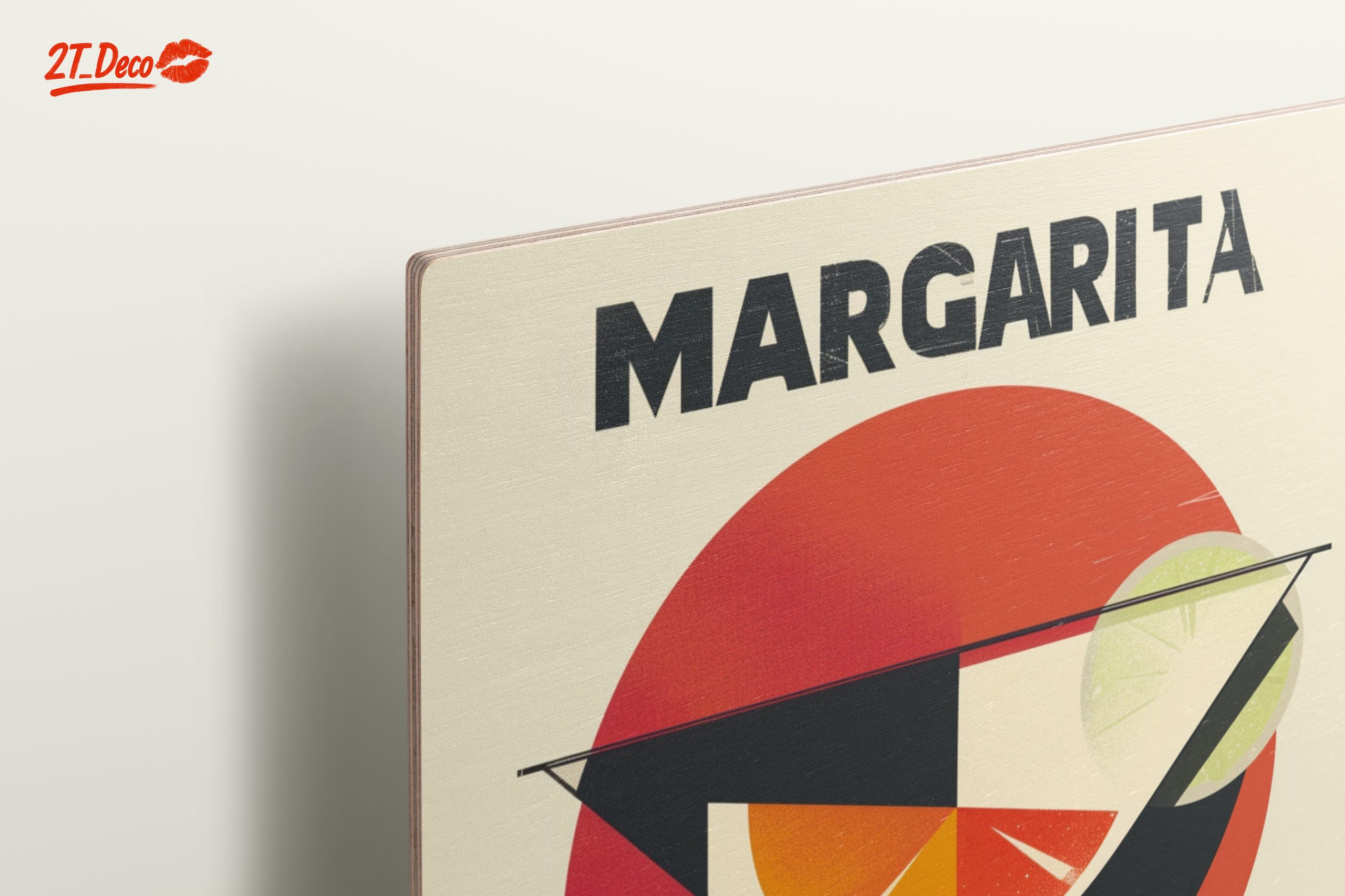 Stylized Margarita Cocktail Artwork - Image 15