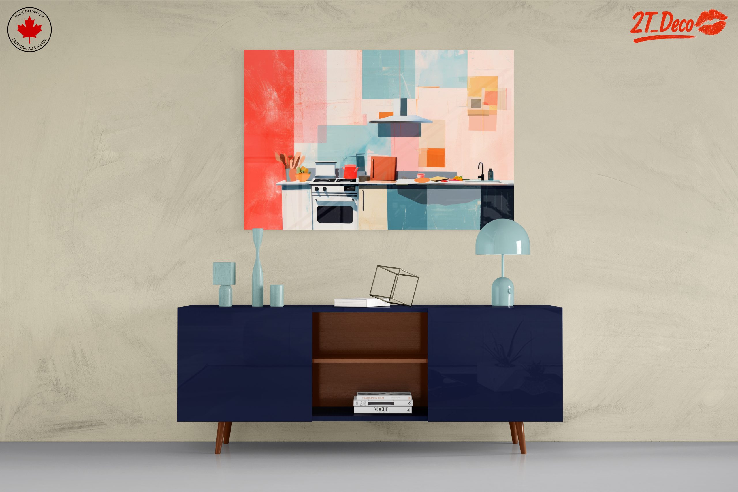 Stylish Modern Botanical Kitchen Art - Image 8