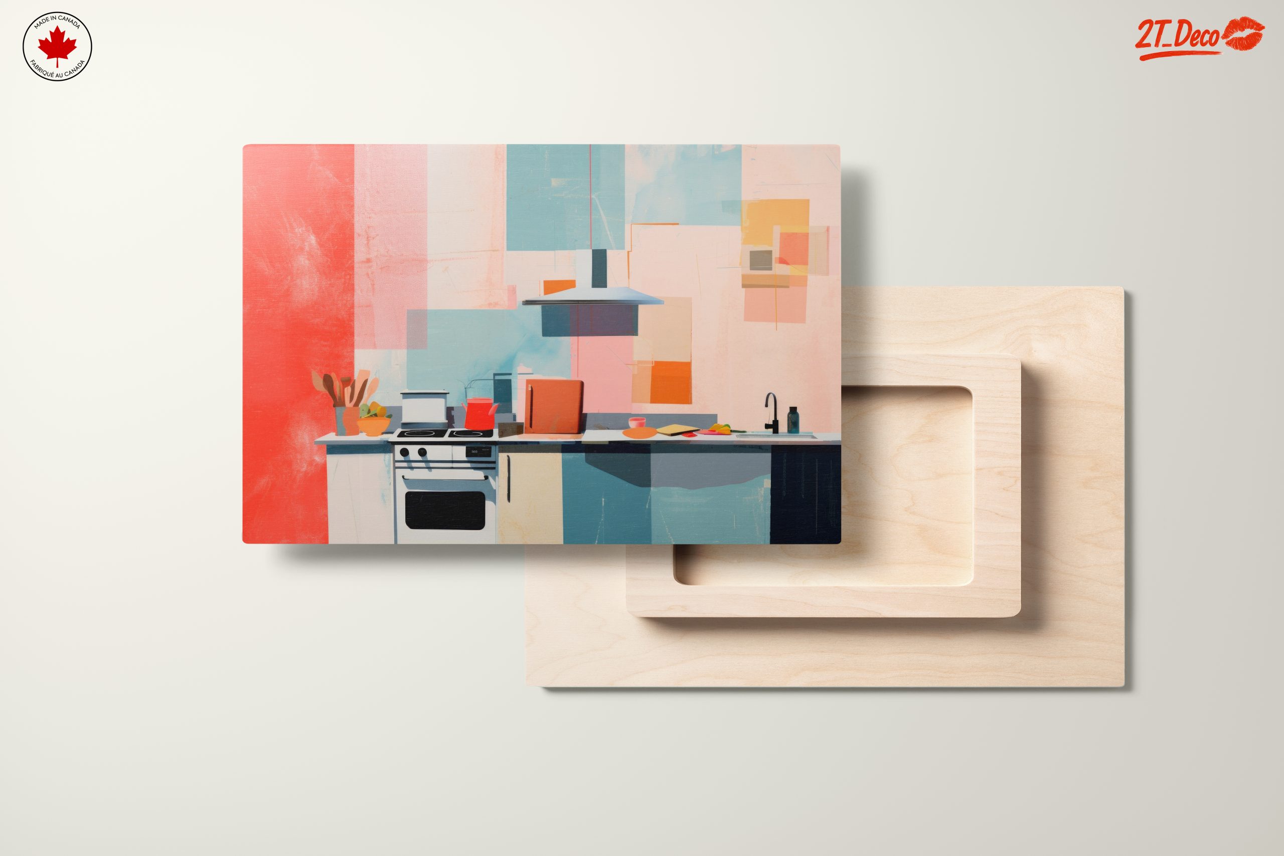 Stylish Modern Botanical Kitchen Art - Image 11