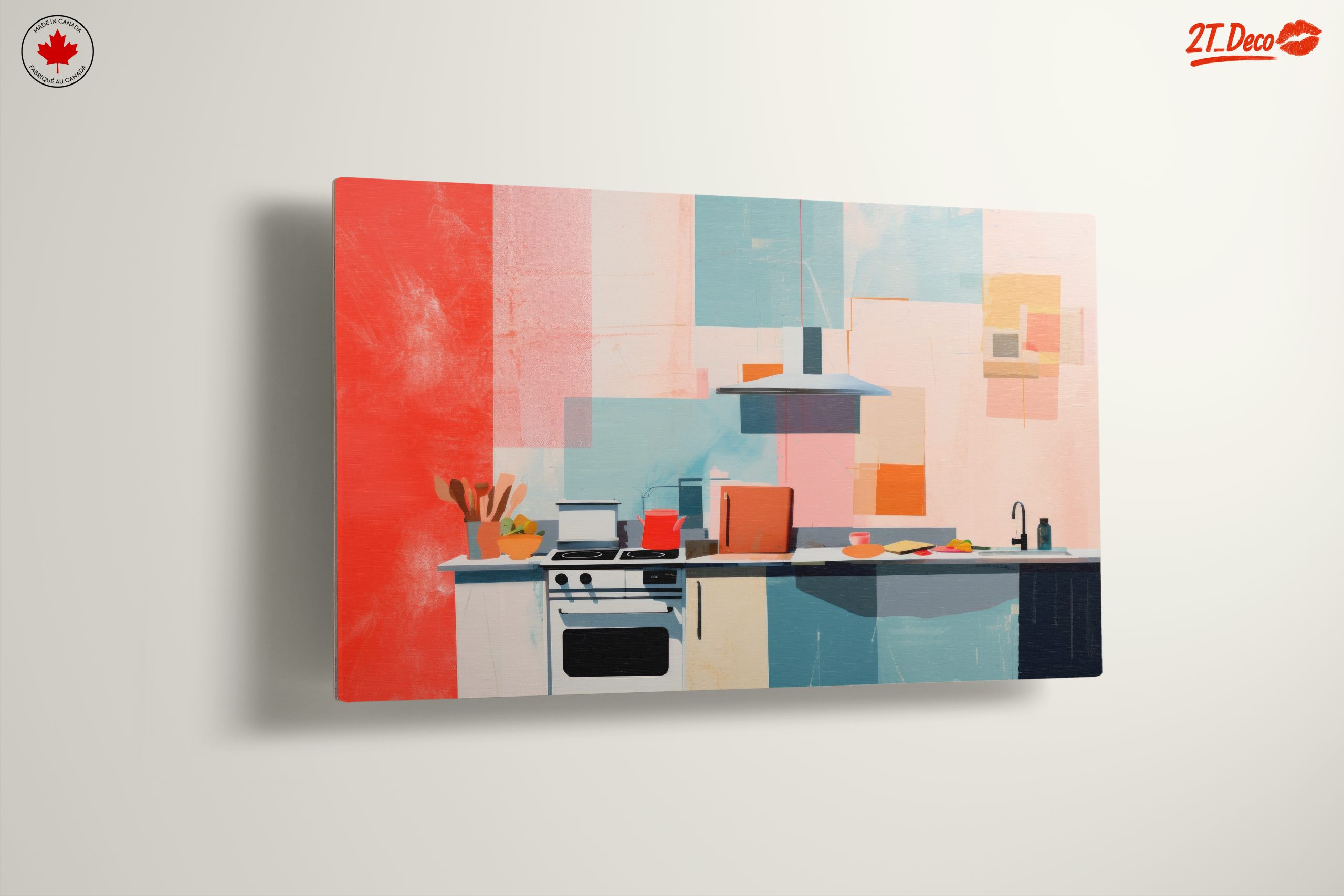 Stylish Modern Botanical Kitchen Art - Image 13