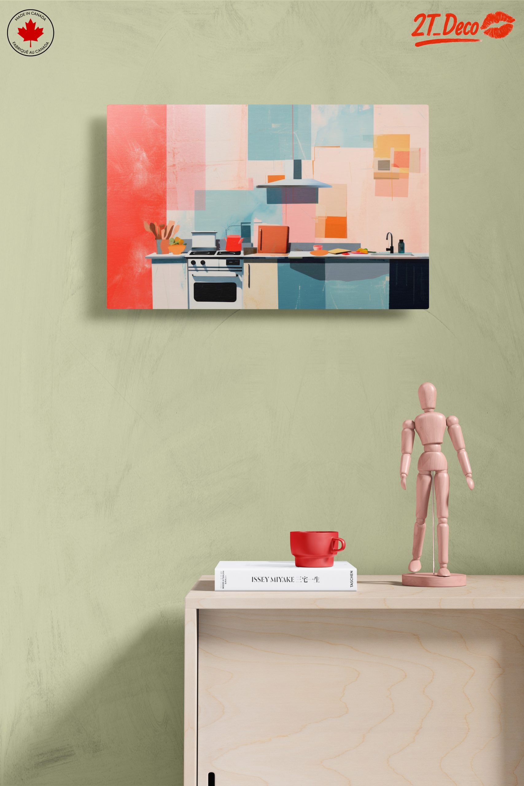 Stylish Modern Botanical Kitchen Art - Image 14