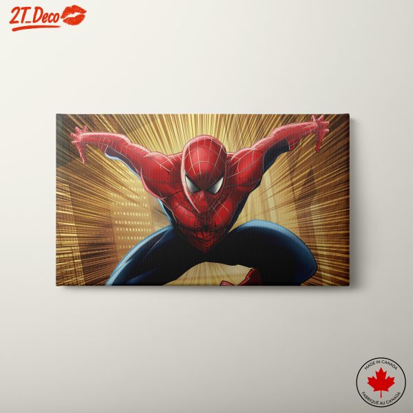 Dynamic Spider Man Comic Art 3