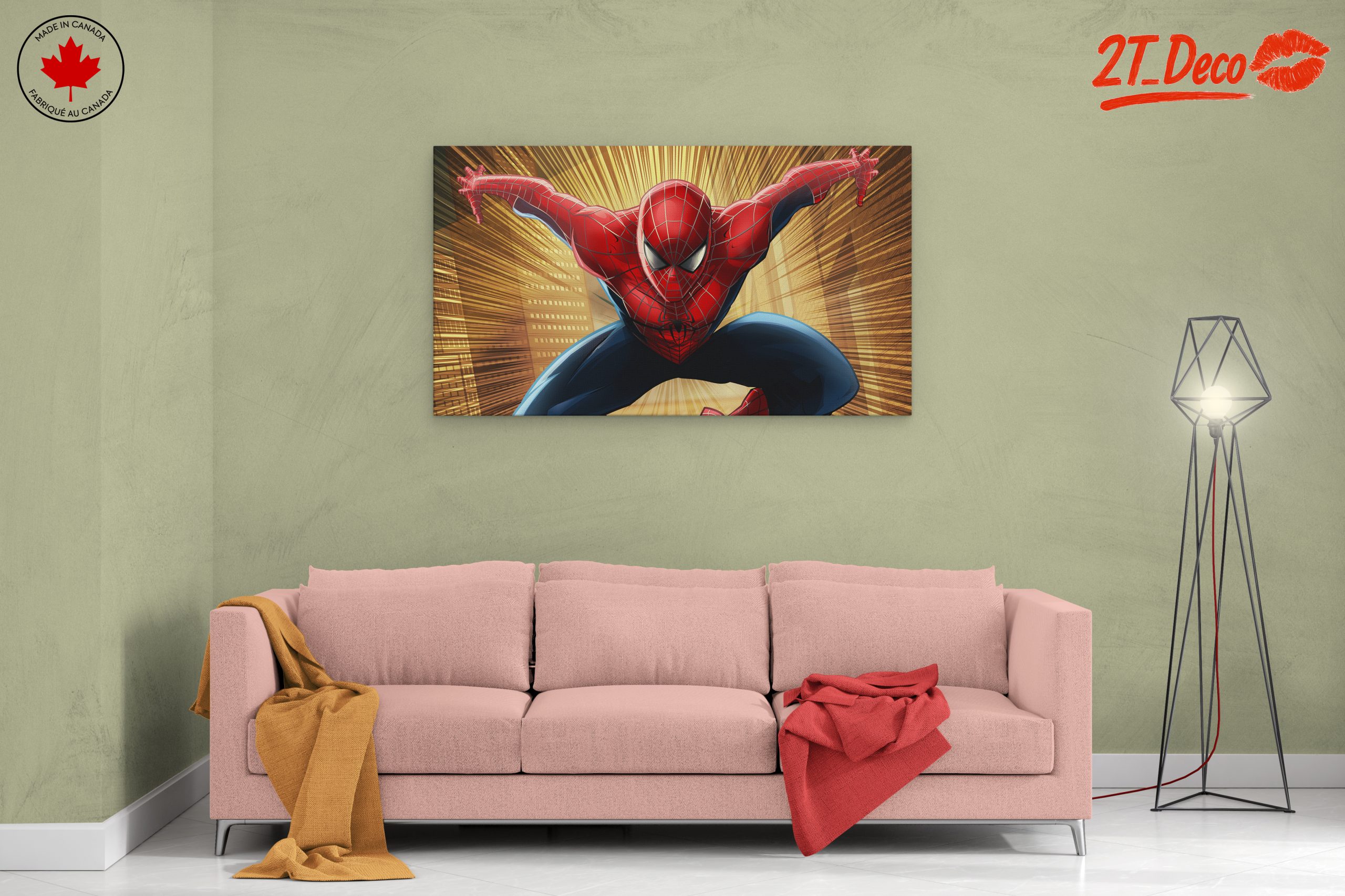 Dynamic Spider Man Comic Art 3 - Image 2