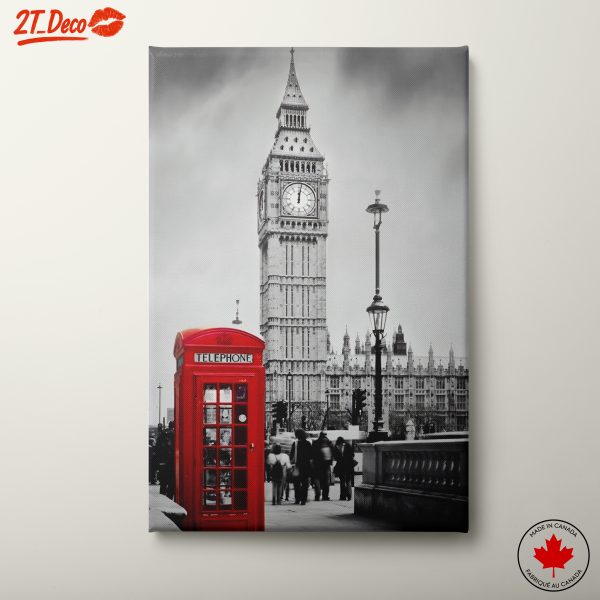 Red Telephone Booth at Big Ben