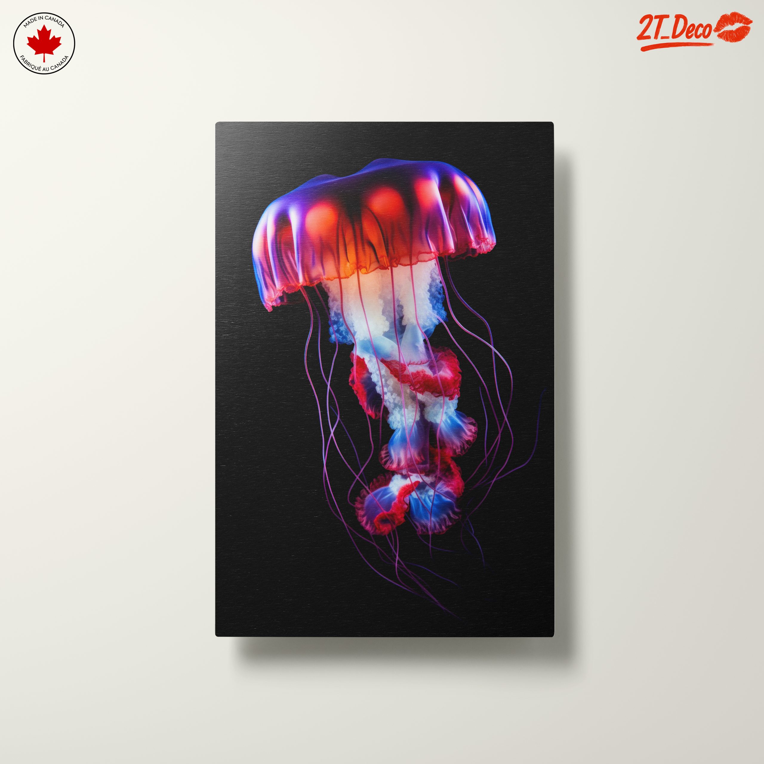 Vibrant Colorful Jellyfish Art - Image 10