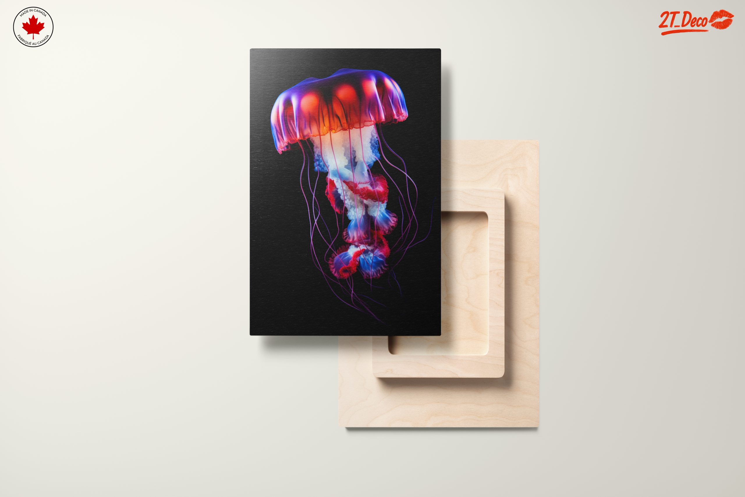 Vibrant Colorful Jellyfish Art - Image 11