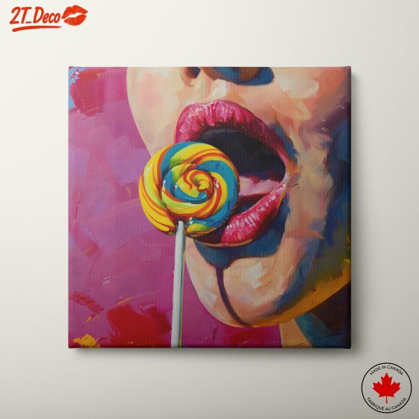 Colorful Lollipop Art Featuring Candy Inspiration