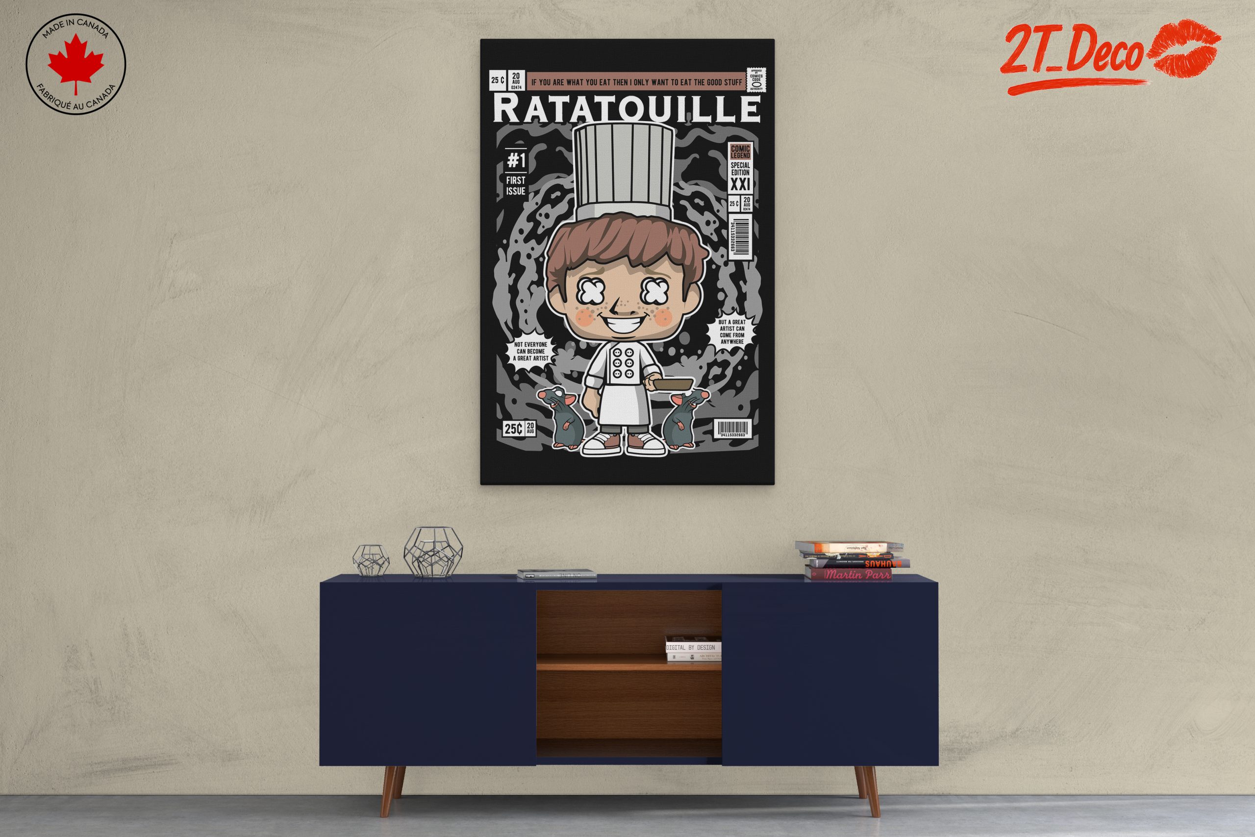 Ratatouille Animated Character Wall Art - Image 3