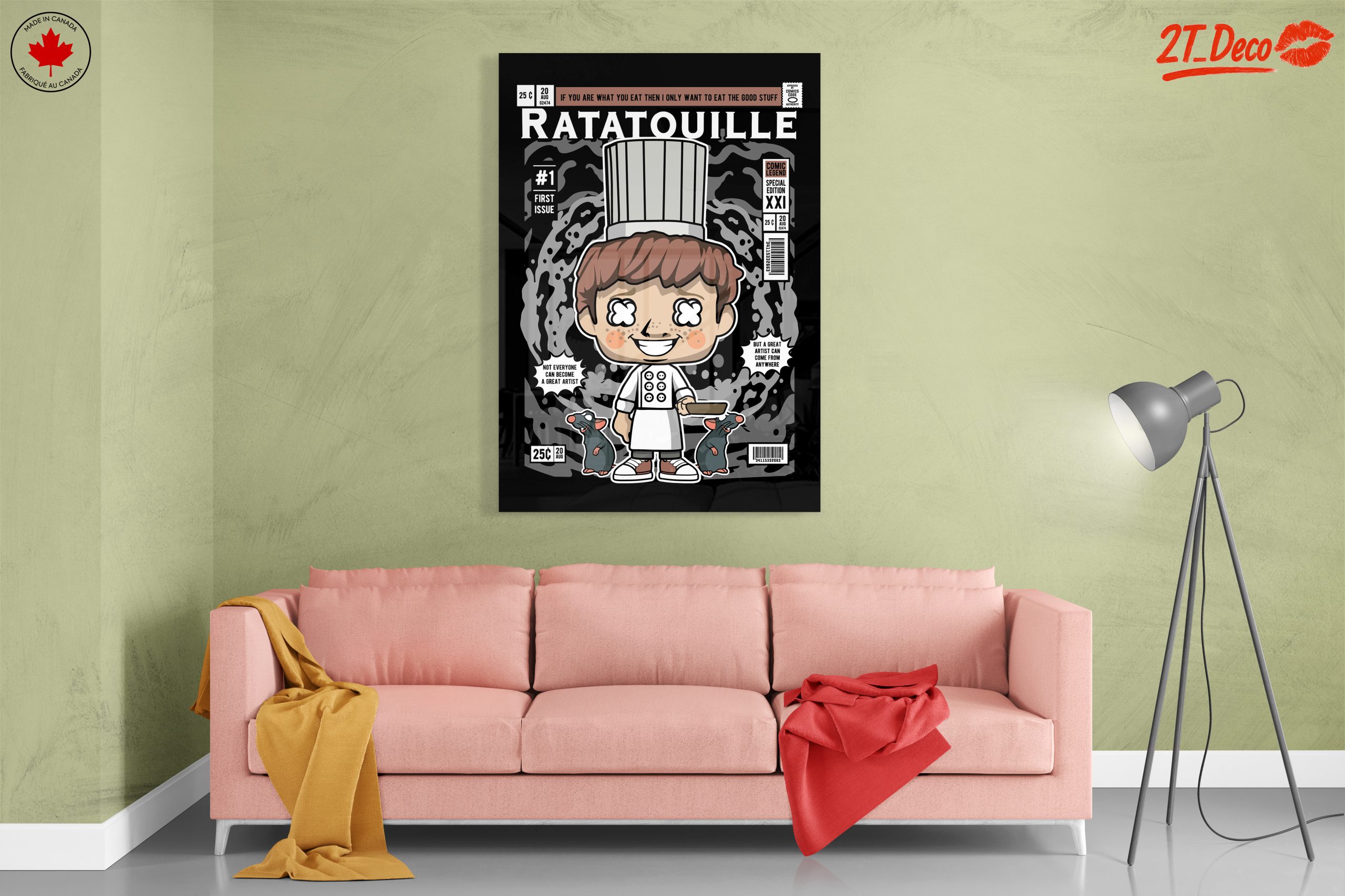 Ratatouille Animated Character Wall Art - Image 7