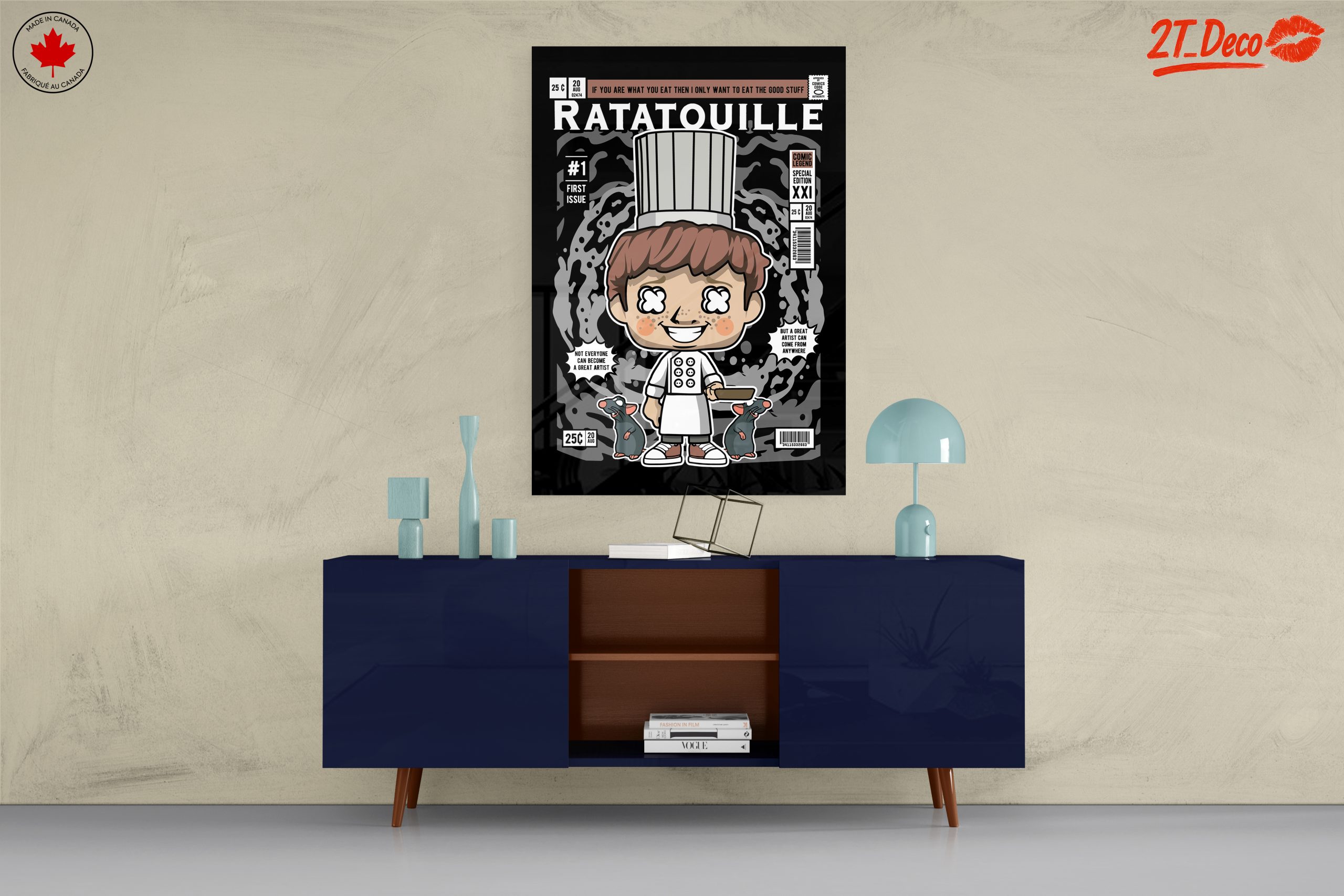 Ratatouille Animated Character Wall Art - Image 8