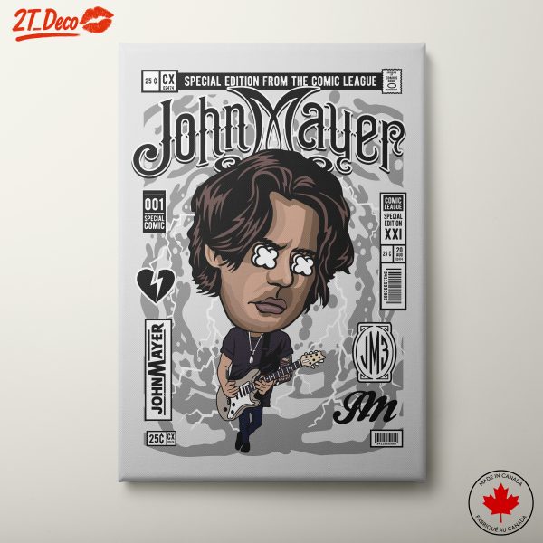 Stylized Portrait of John Mayer