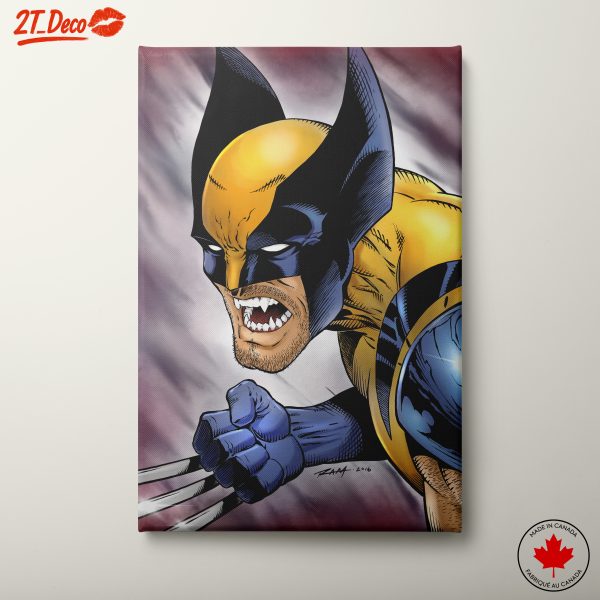 Dynamic Marvel Wolverine Artwork