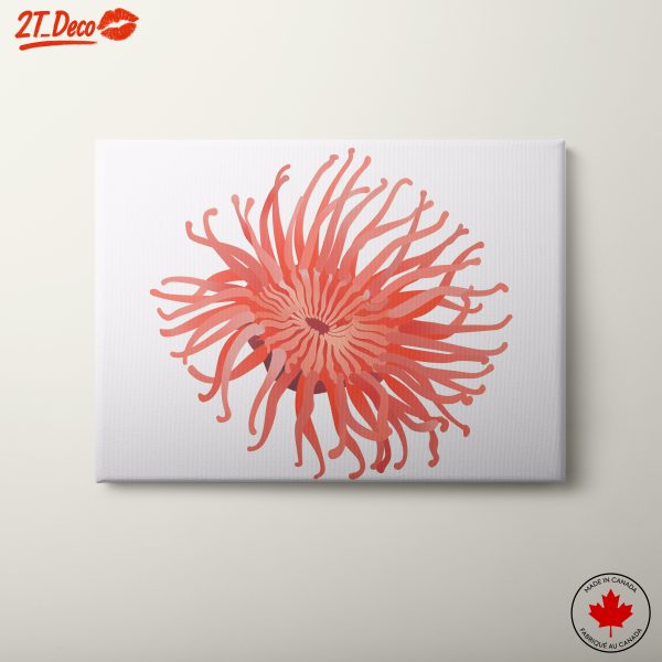 Stylized Abstract Marine Life Artwork 2