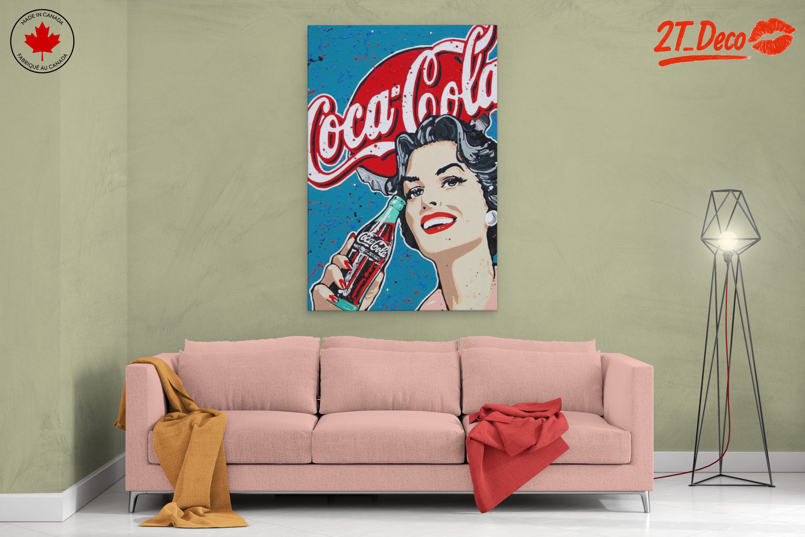 Vintage Coca-Cola Advertising Art - Image 2