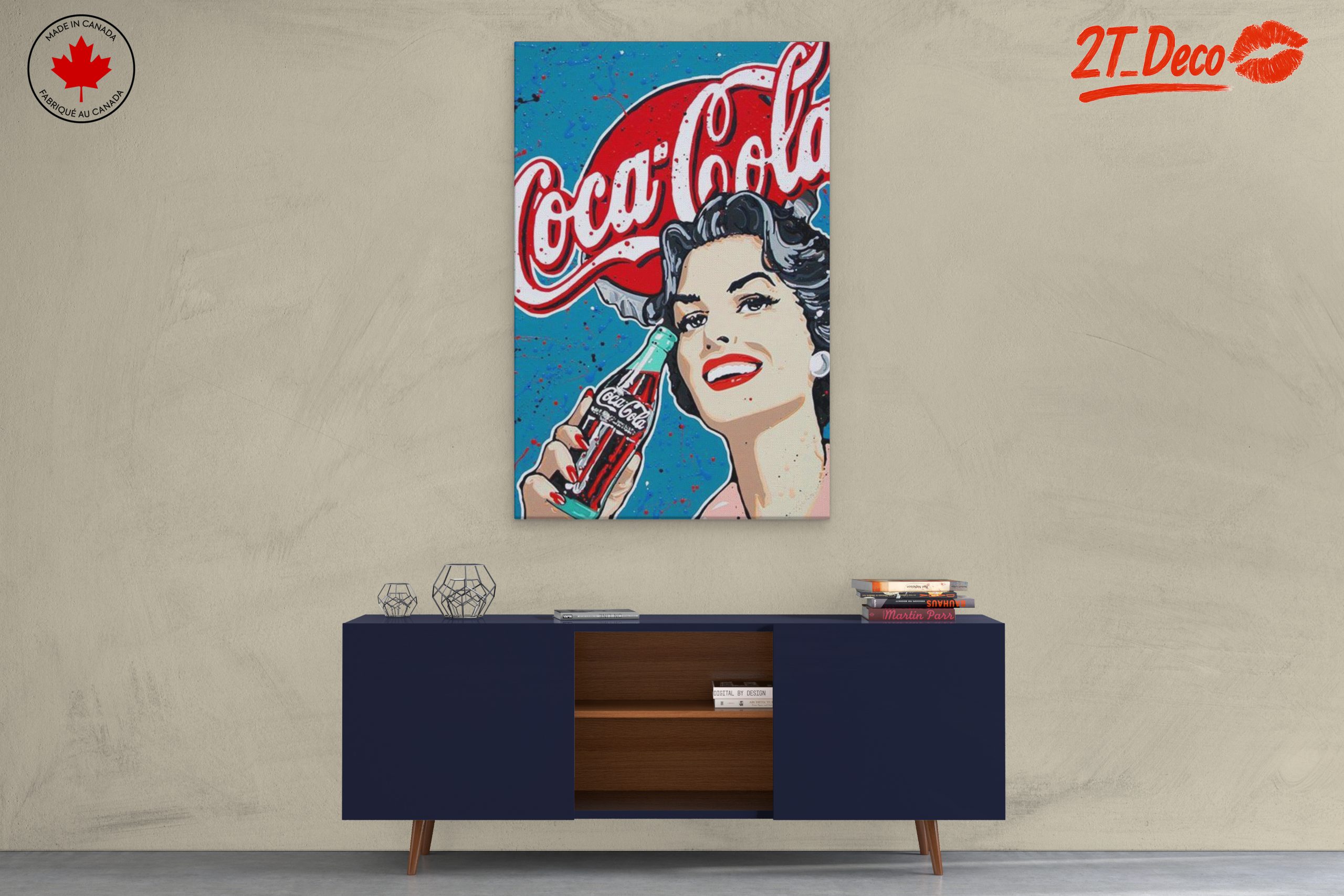 Vintage Coca-Cola Advertising Art - Image 3