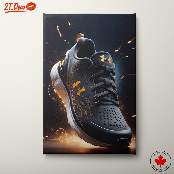 Under Armour Running Shoe In Action